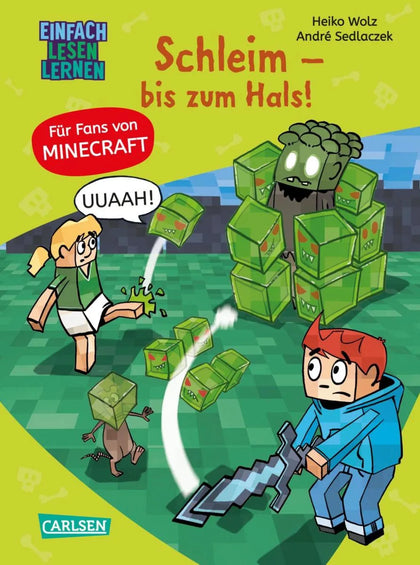 Cover: Minecraft 9: Schleim - bis zum Hals! (E-Book) von Heiko Wolz