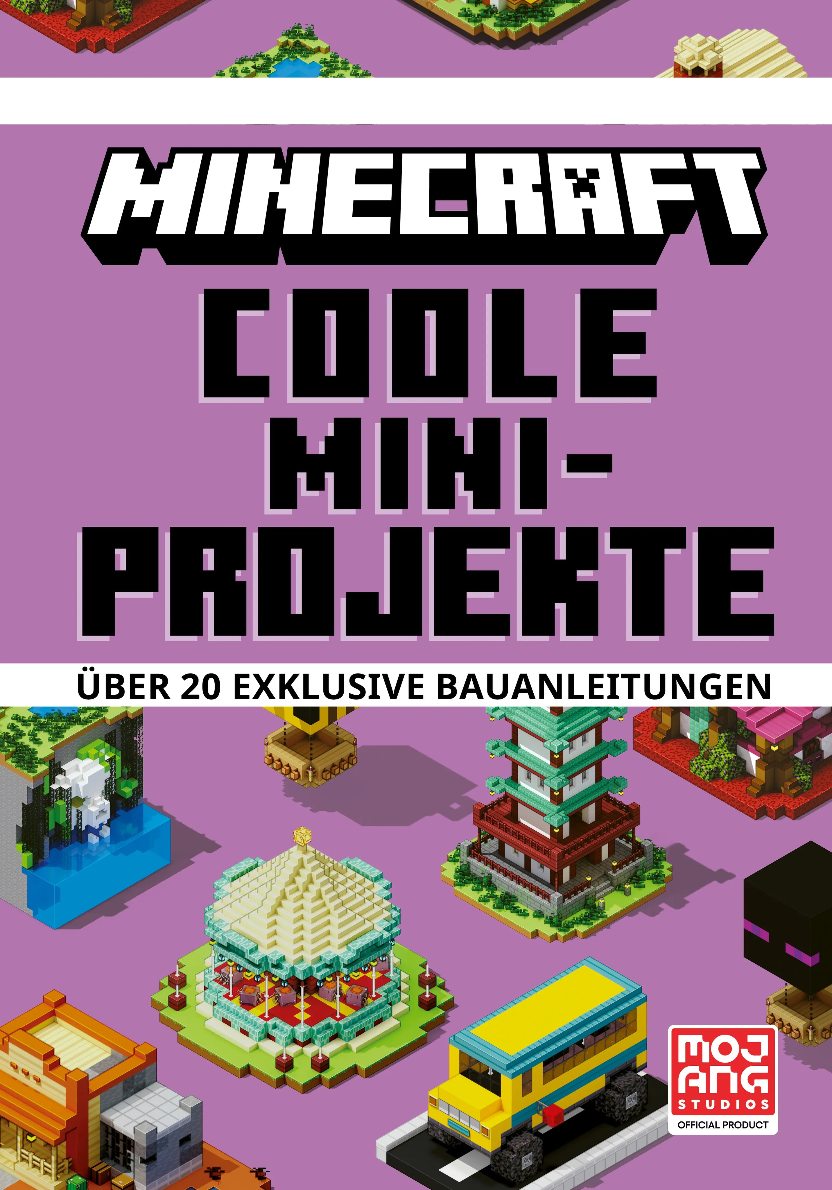Cover: Minecraft Coole Mini-Projekte. Über 20 exklusive Bauanleitungen (Hardcover) von Thomas McBrien