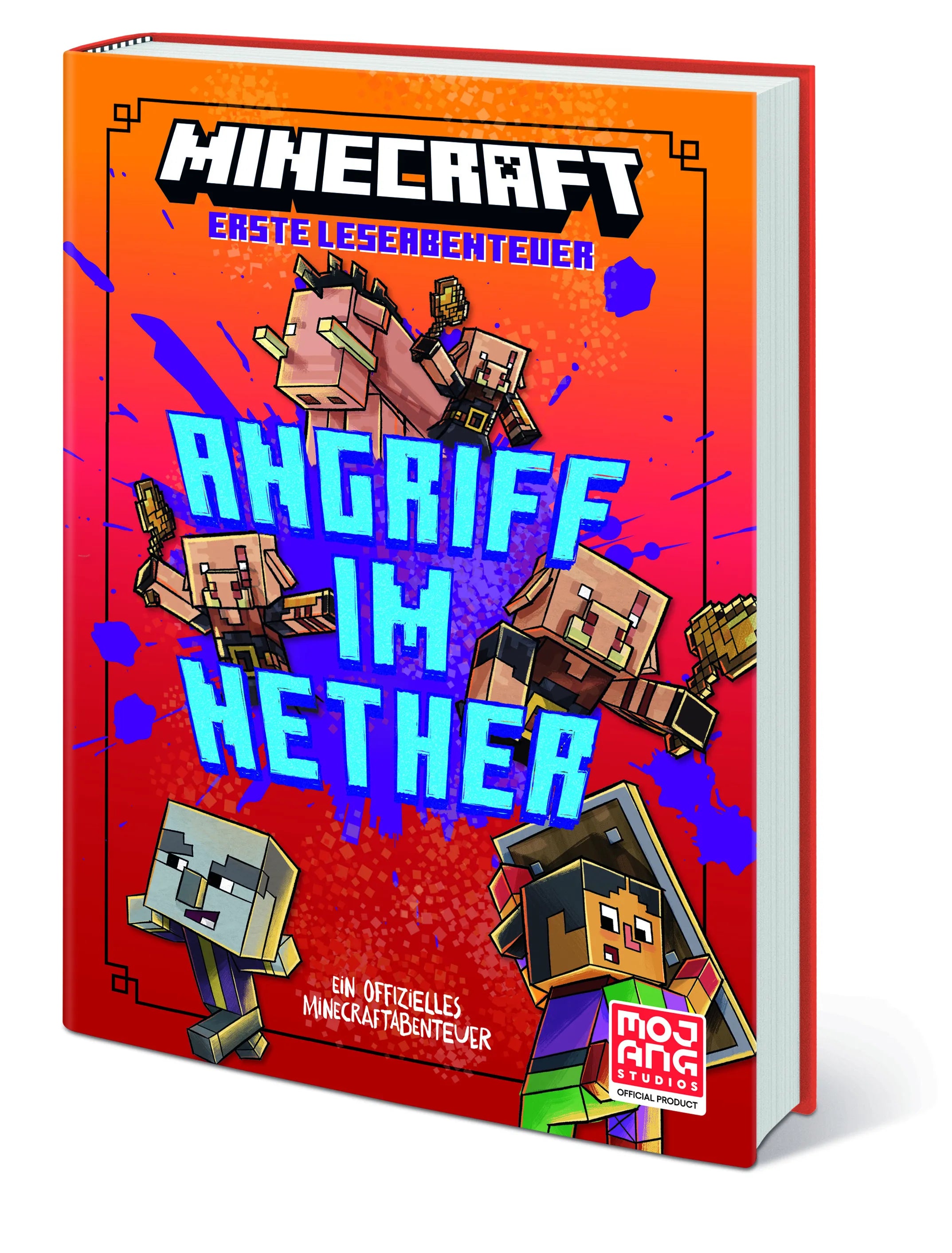 Caleb Zane Huett - Minecraft Erste Leseabenteuer. Angriff im Nether