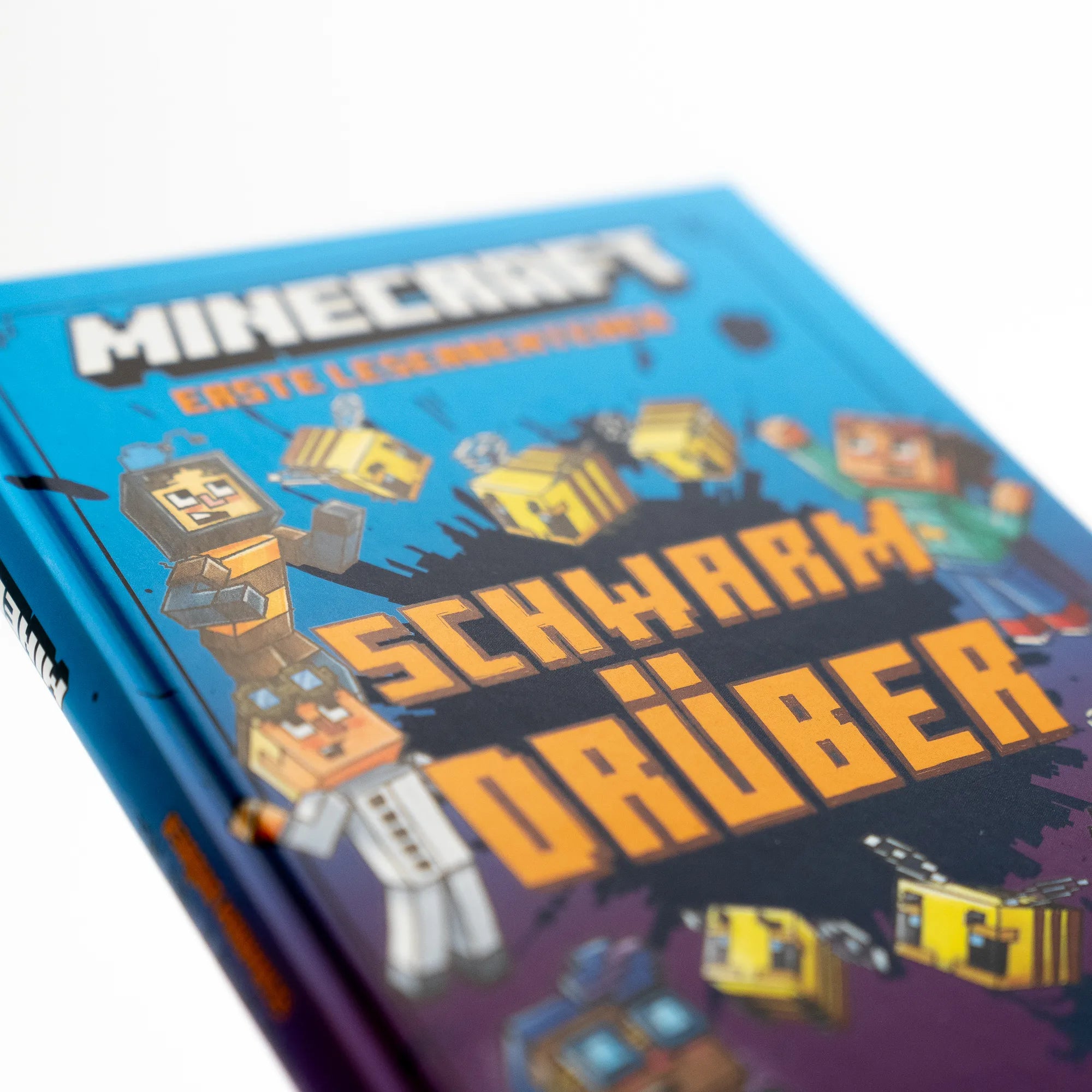 Detailansicht: Minecraft Erste Leseabenteuer – Schwarm drüber (Hardcover)