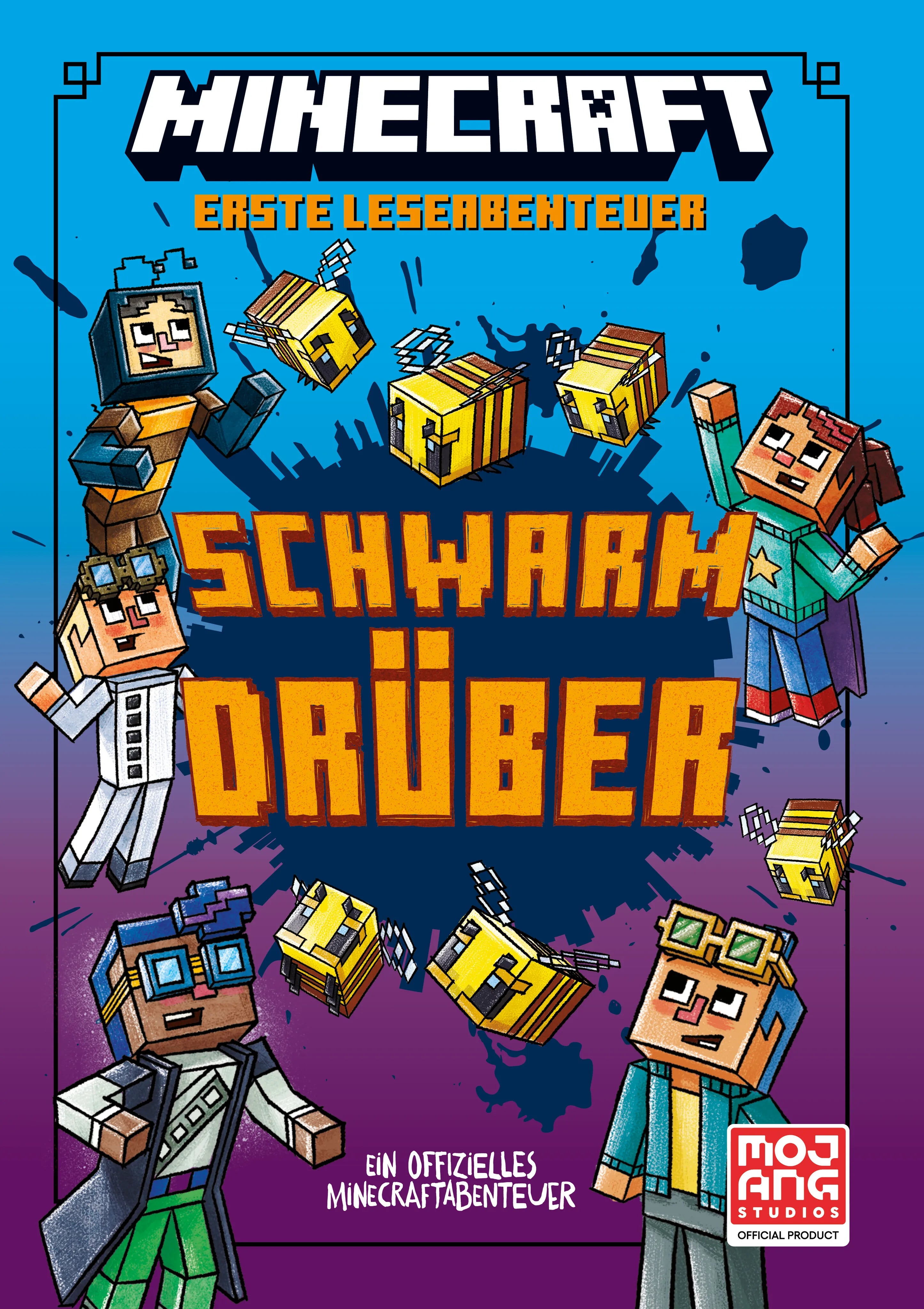 Cover: Minecraft Erste Leseabenteuer – Schwarm drüber (Hardcover)