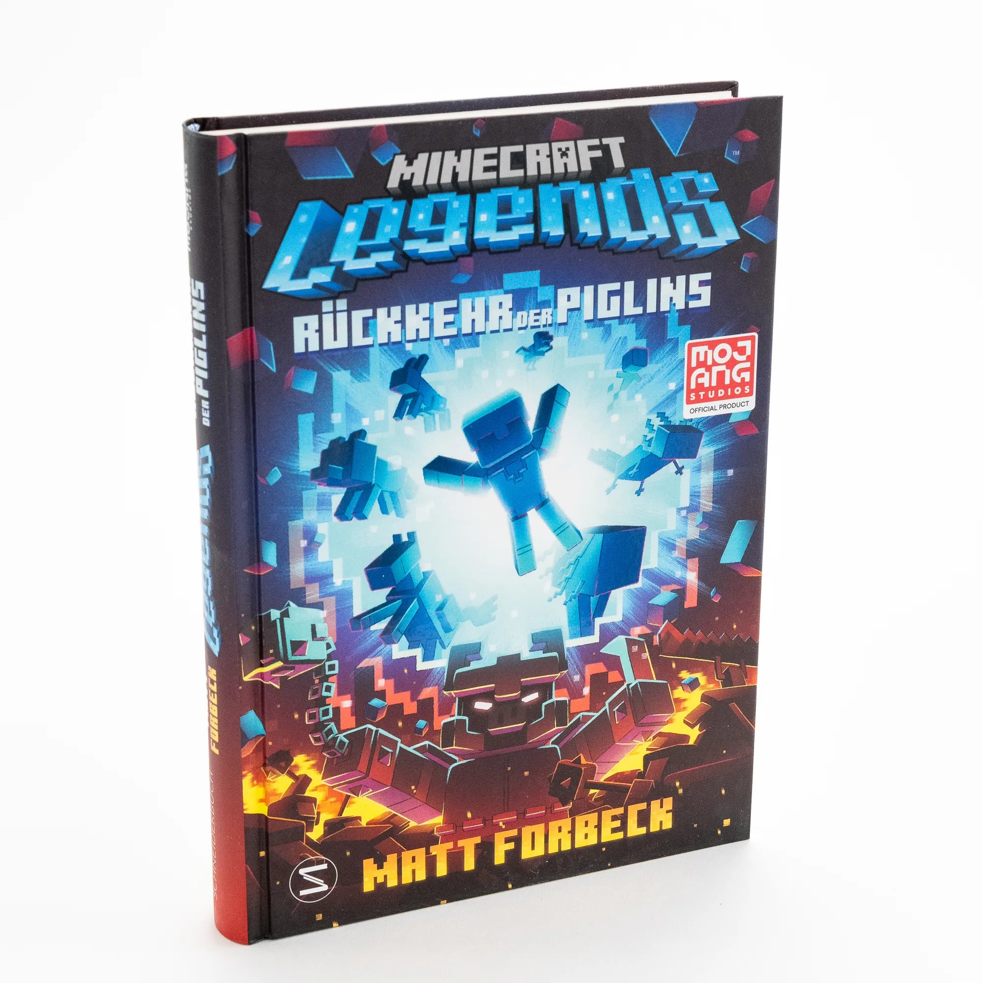 Produktansicht: Minecraft Legends – Rückkehr der Piglins (Gebundene Ausgabe)
