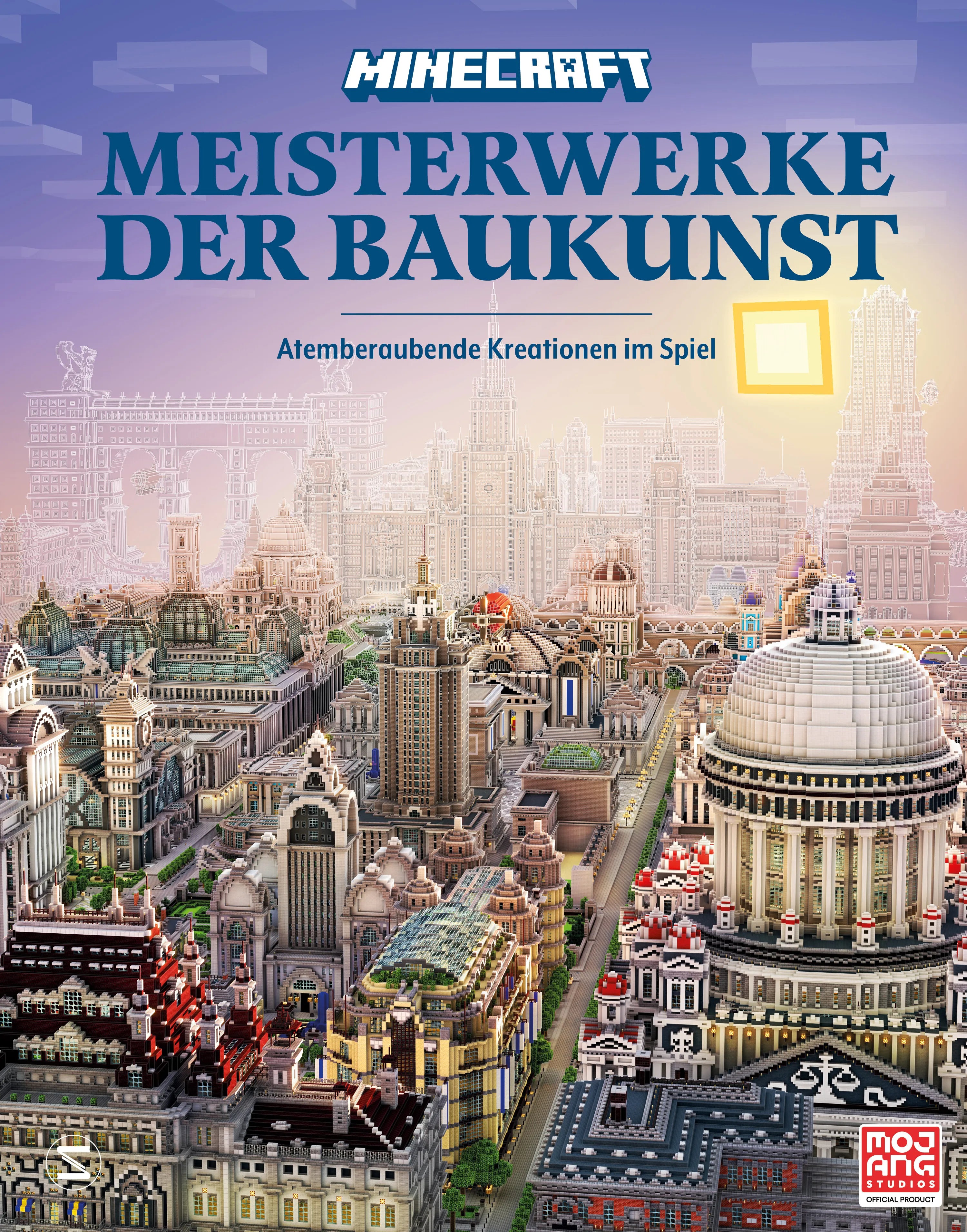 Buchcover von 'Minecraft Meisterwerke der Baukunst' - Gebundene Ausgabe von Matthias Wissnet