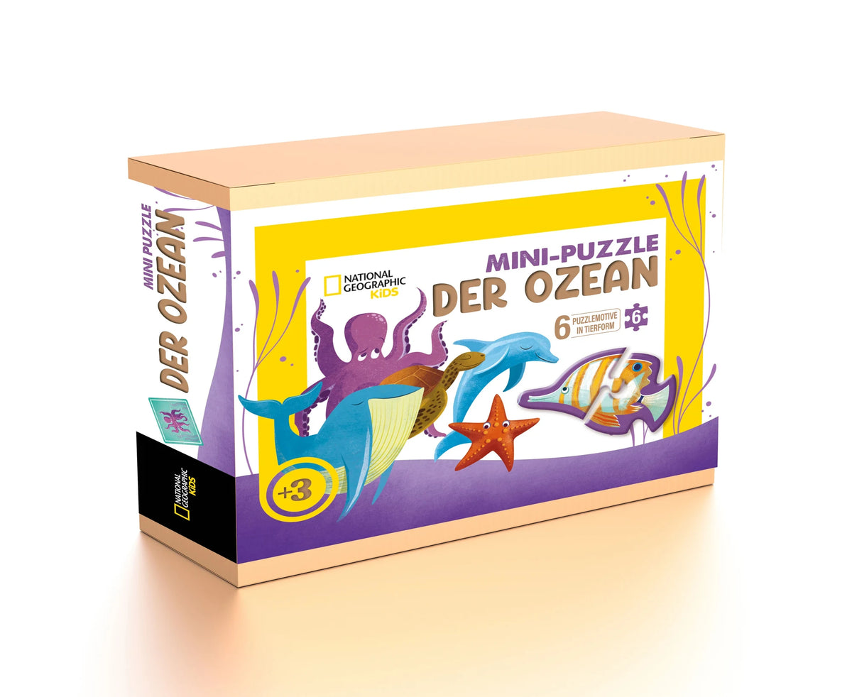Kinderpuzzle: Mini-Puzzle Der Ozean