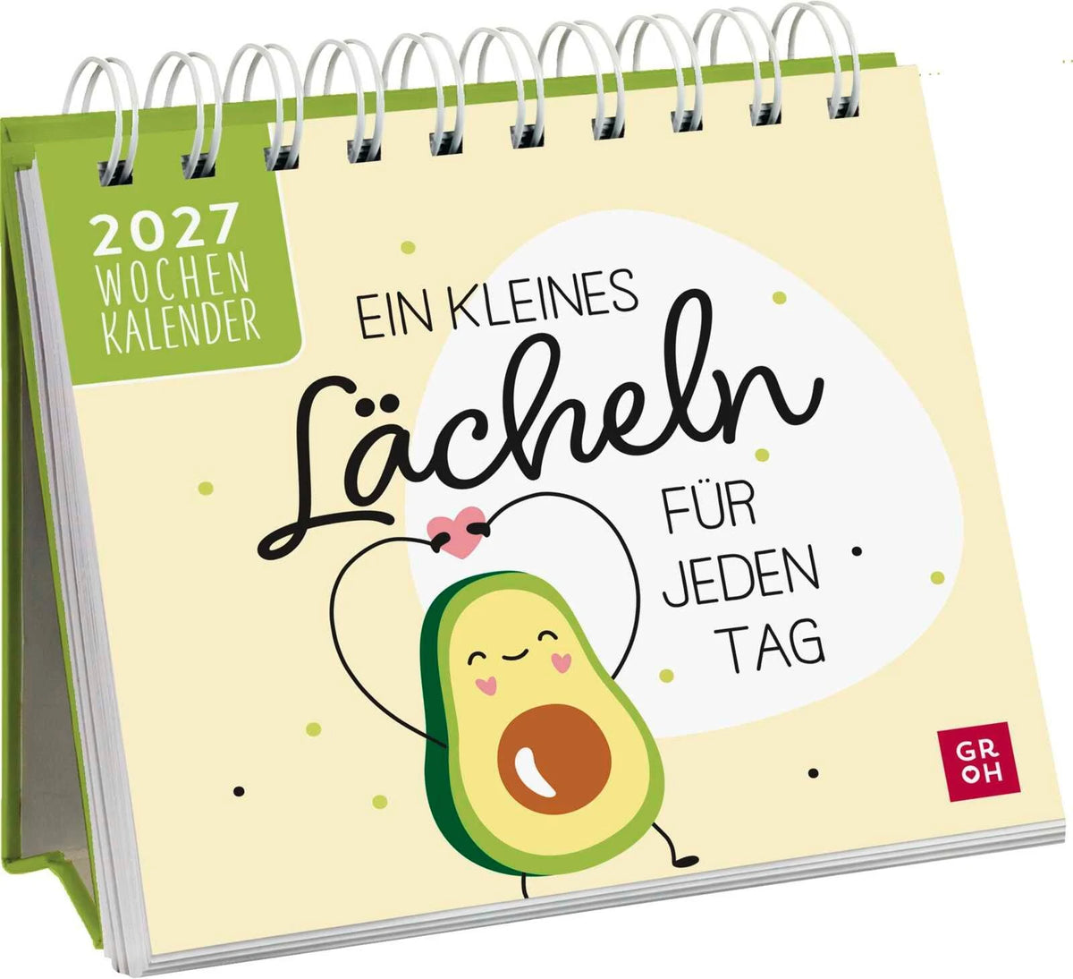 Taschenkalender: Mini-Wochenkalender 2027: Ein kleines Lächeln für jeden Tag
