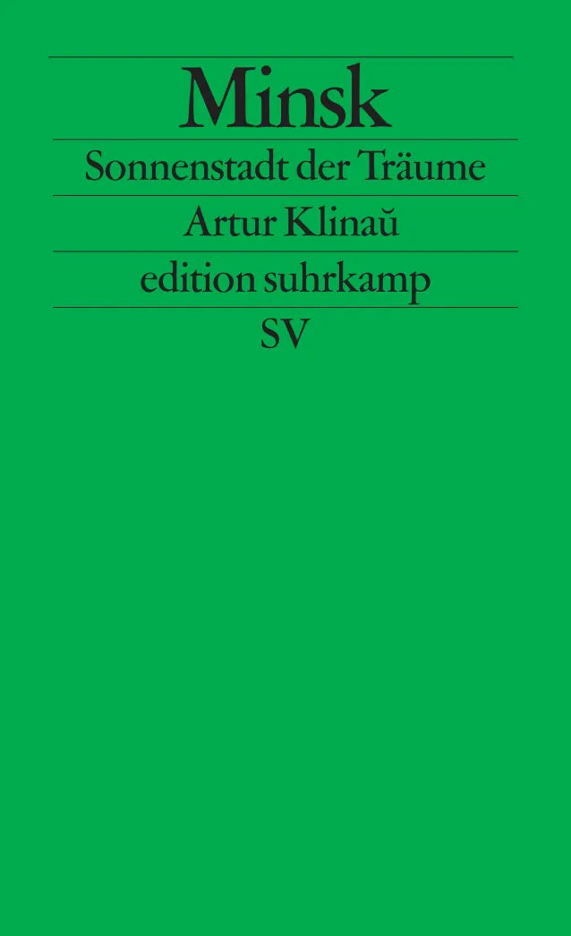Buchcover von 'Minsk' - Taschenbuch von Artur Klinau