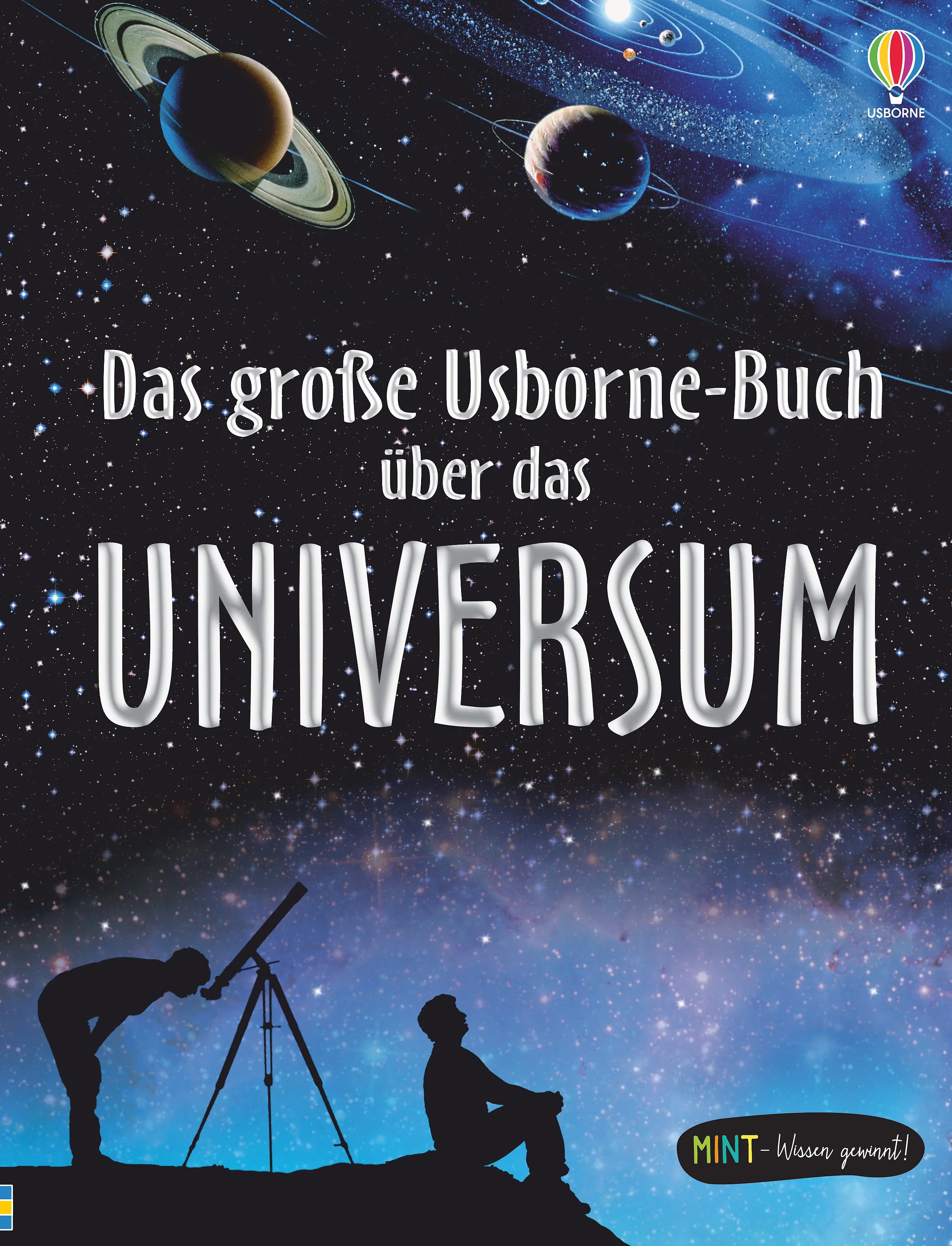 Buchcover von 'MINT - Wissen gewinnt! Das große Usborne-Buch über das Universum' - Gebundene Ausgabe von Lisa Miles