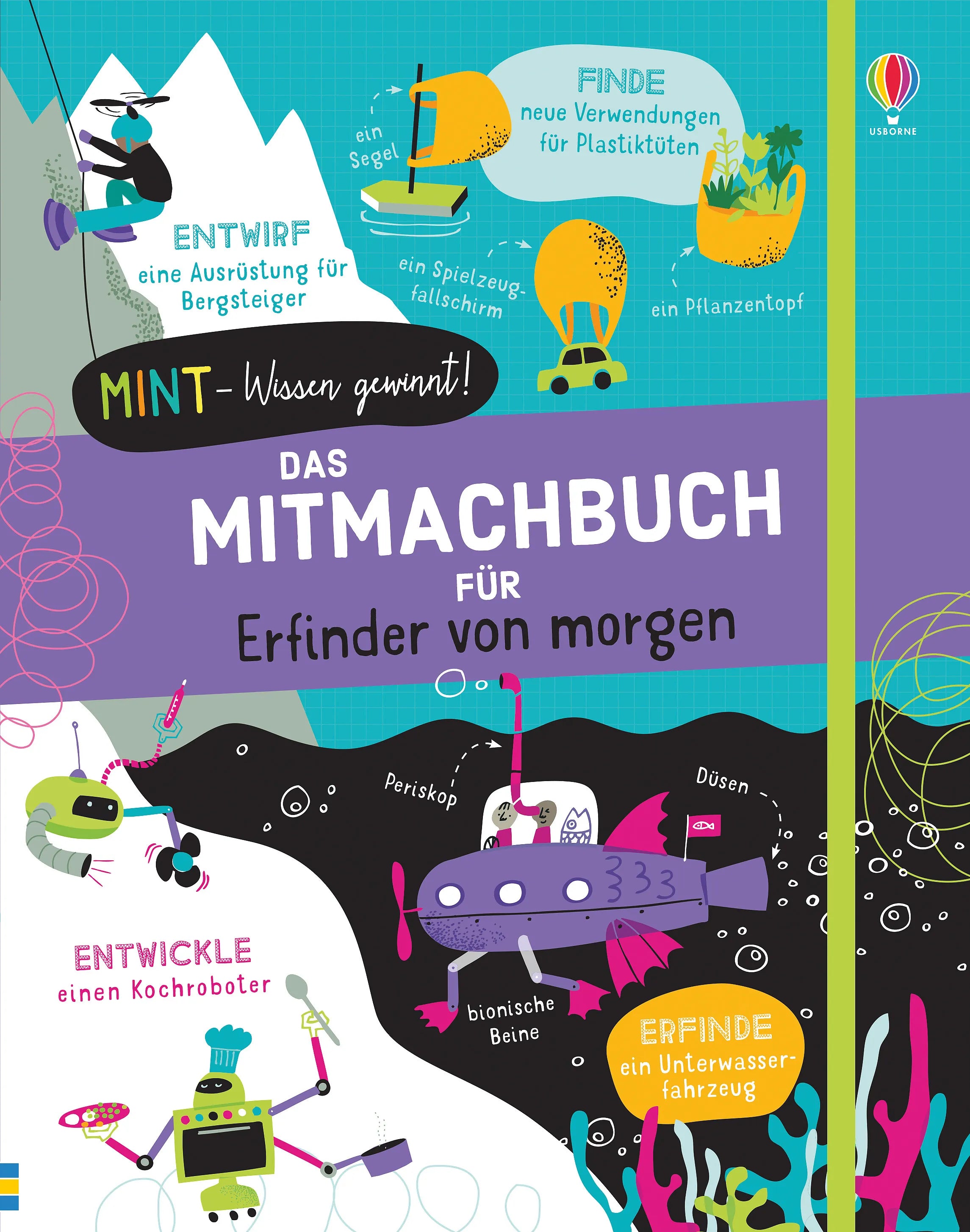 Buchcover von 'MINT - Wissen gewinnt! Das Mitmachbuch für Erfinder von morgen' - Gebundene Ausgabe von Alice James