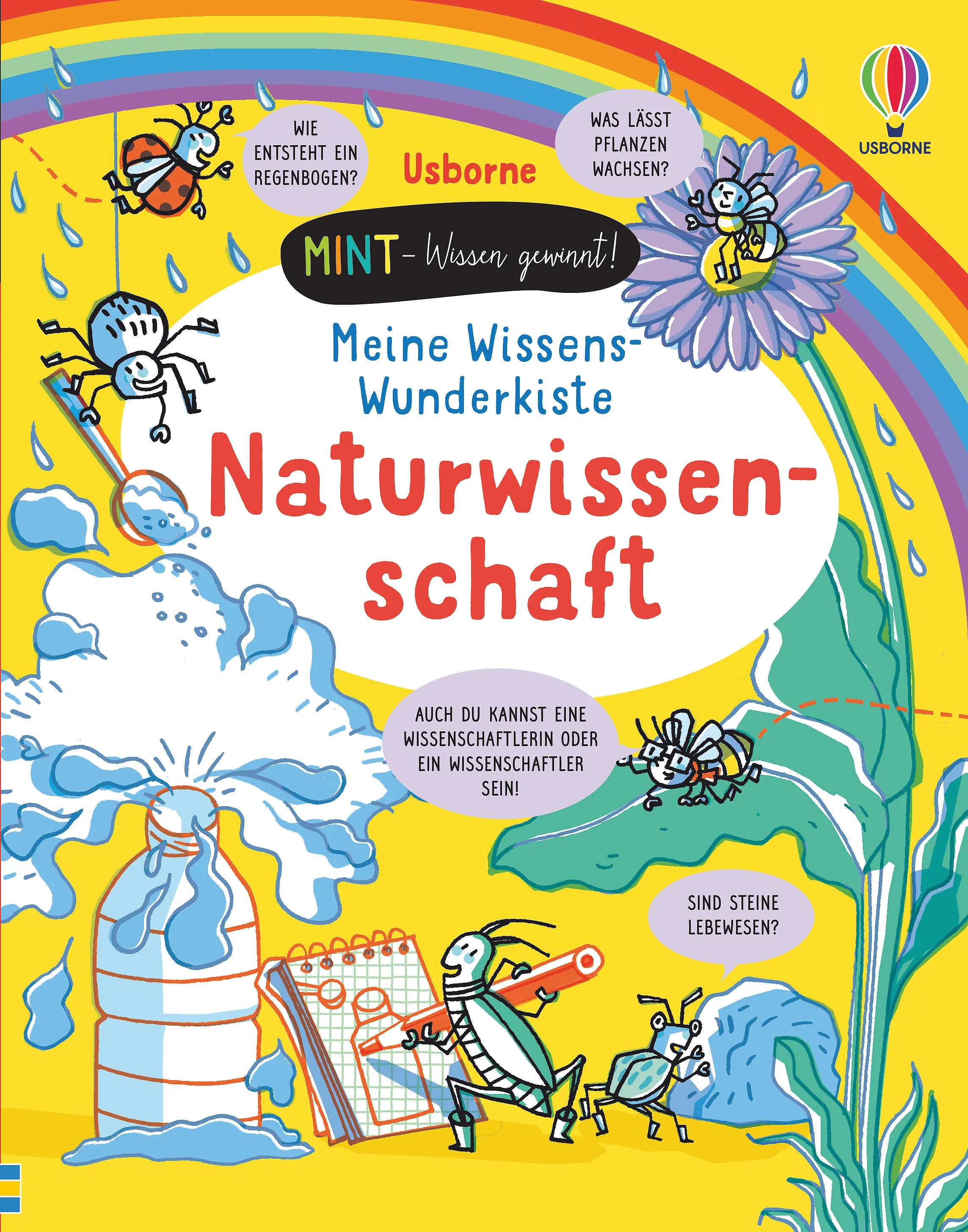 Buchcover von 'MINT - Wissen gewinnt! Meine Wissens-Wunderkiste: Naturwissenschaft' - Gebundene Ausgabe von Katie Daynes