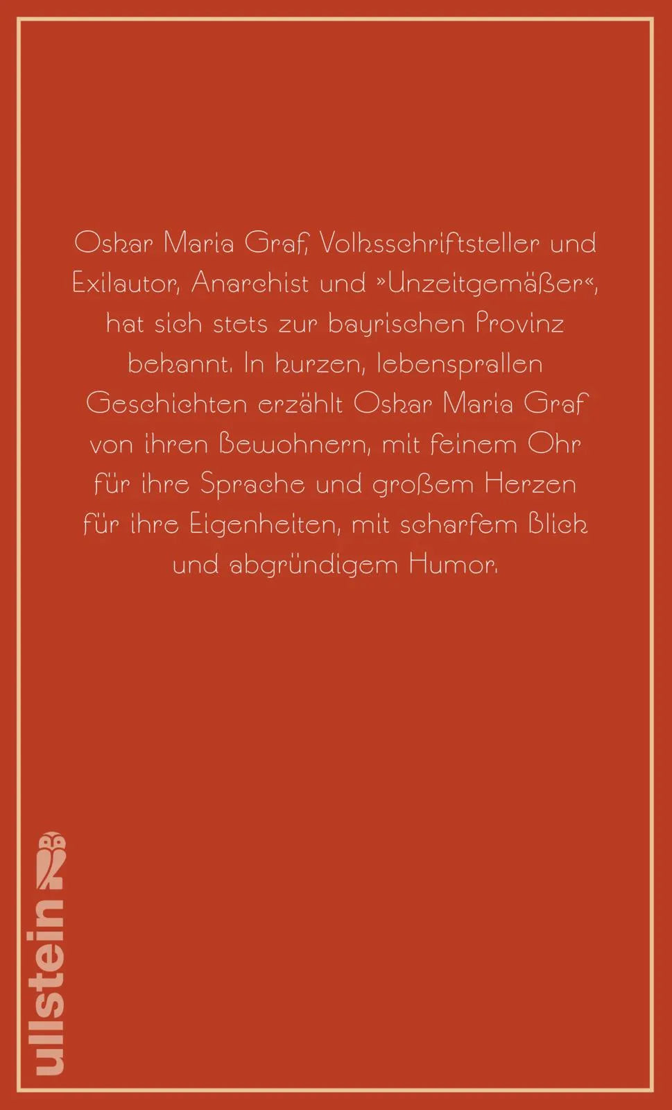Buchrückseite von 'Minutengeschichten' mit Klappentext - Gebundene Ausgabe