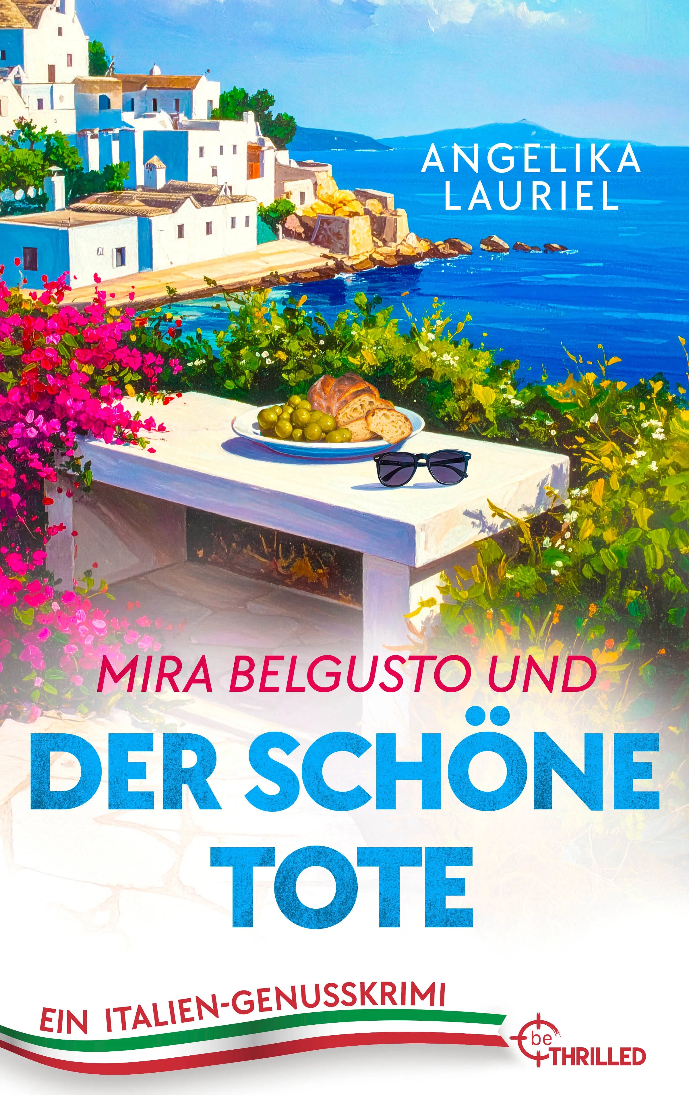 Cover: Mira Belgusto und der schöne Tote (Taschenbuch) von Angelika Lauriel
