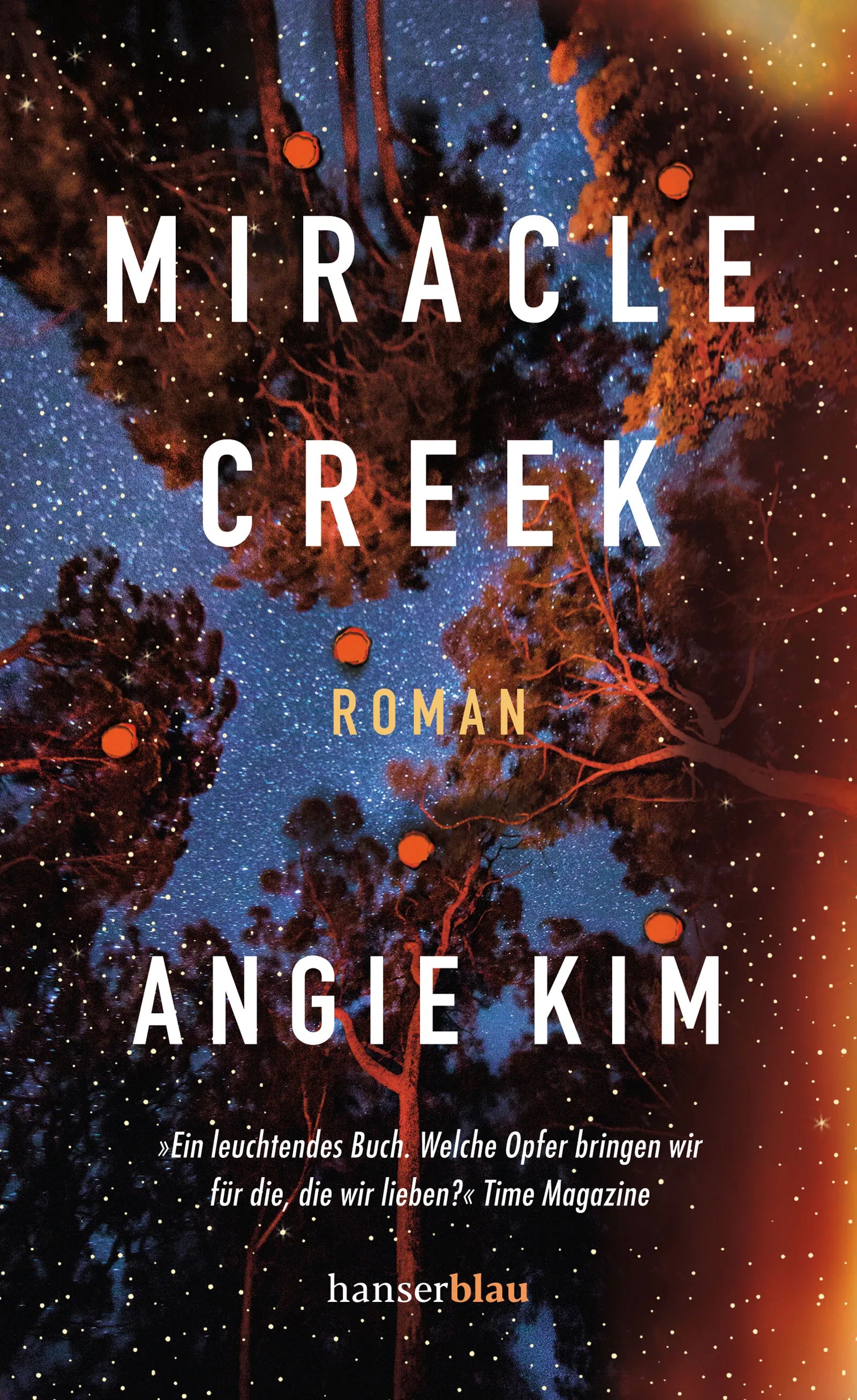Buchcover von 'Miracle Creek' - Gebundene Ausgabe von Angie Kim