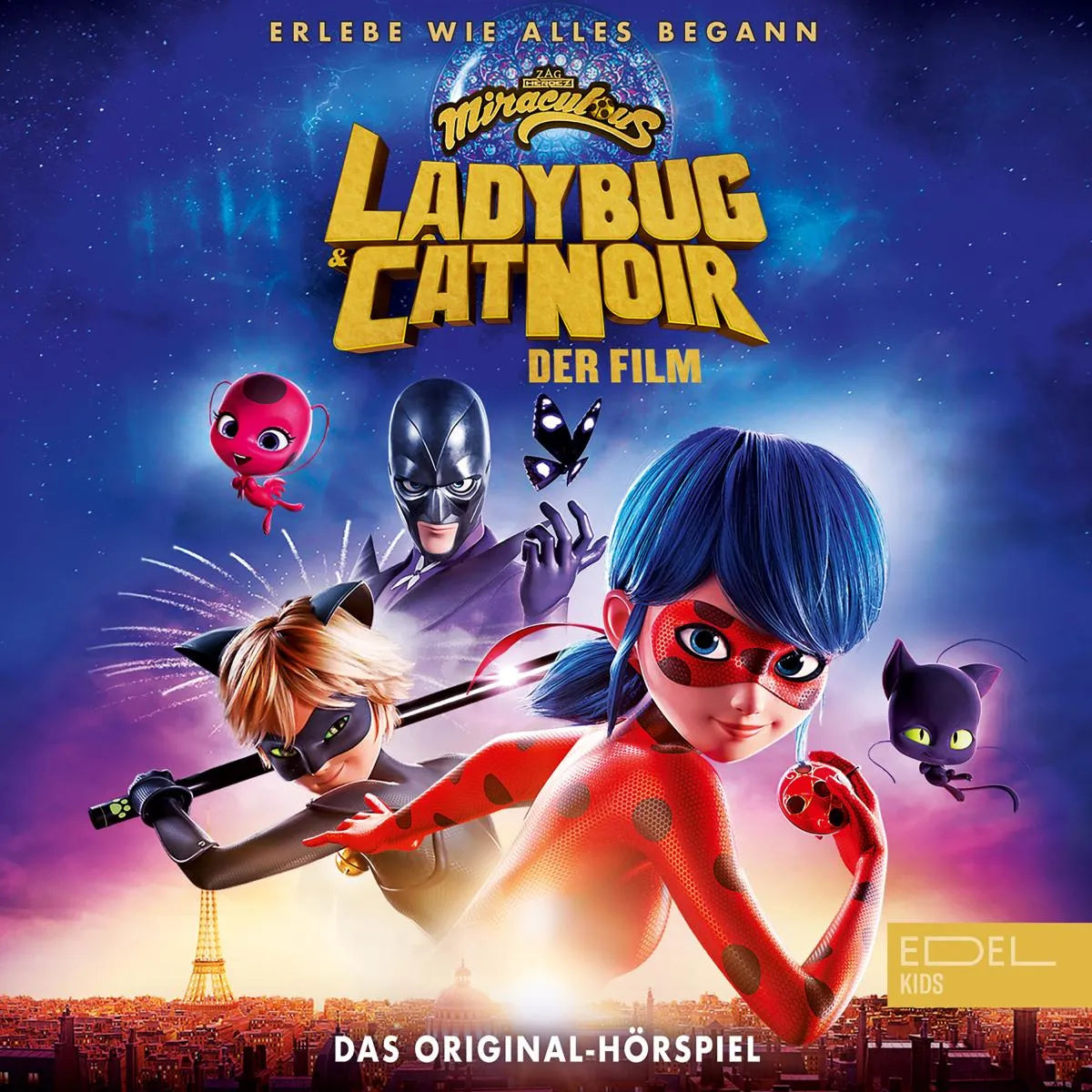 Cover: Miraculous: Ladybug & Cat Noir, Der Film - Das Original-Hörspiel (Hörbuch Download) von Marcus Giersch