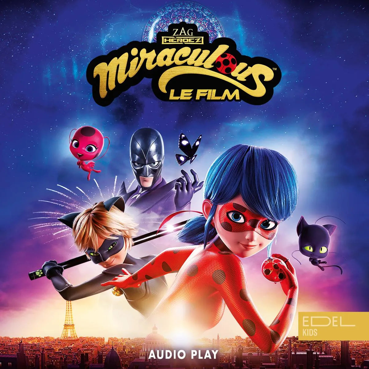 Cover: Miraculous: Ladybug & Chat Noir, Le Film - Audio Play (Hörbuch Download) von Jeremy Zag