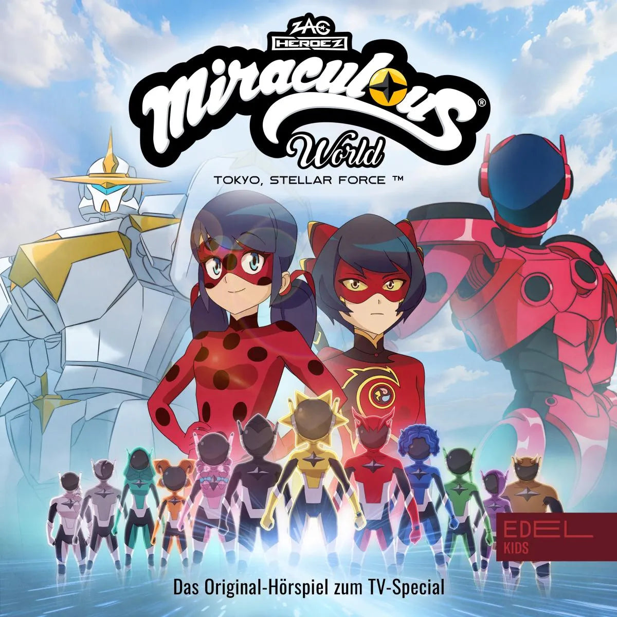 Cover: Miraculous World: Tokyo - Stella Force (Hörbuch Download) von Marcus Giersch