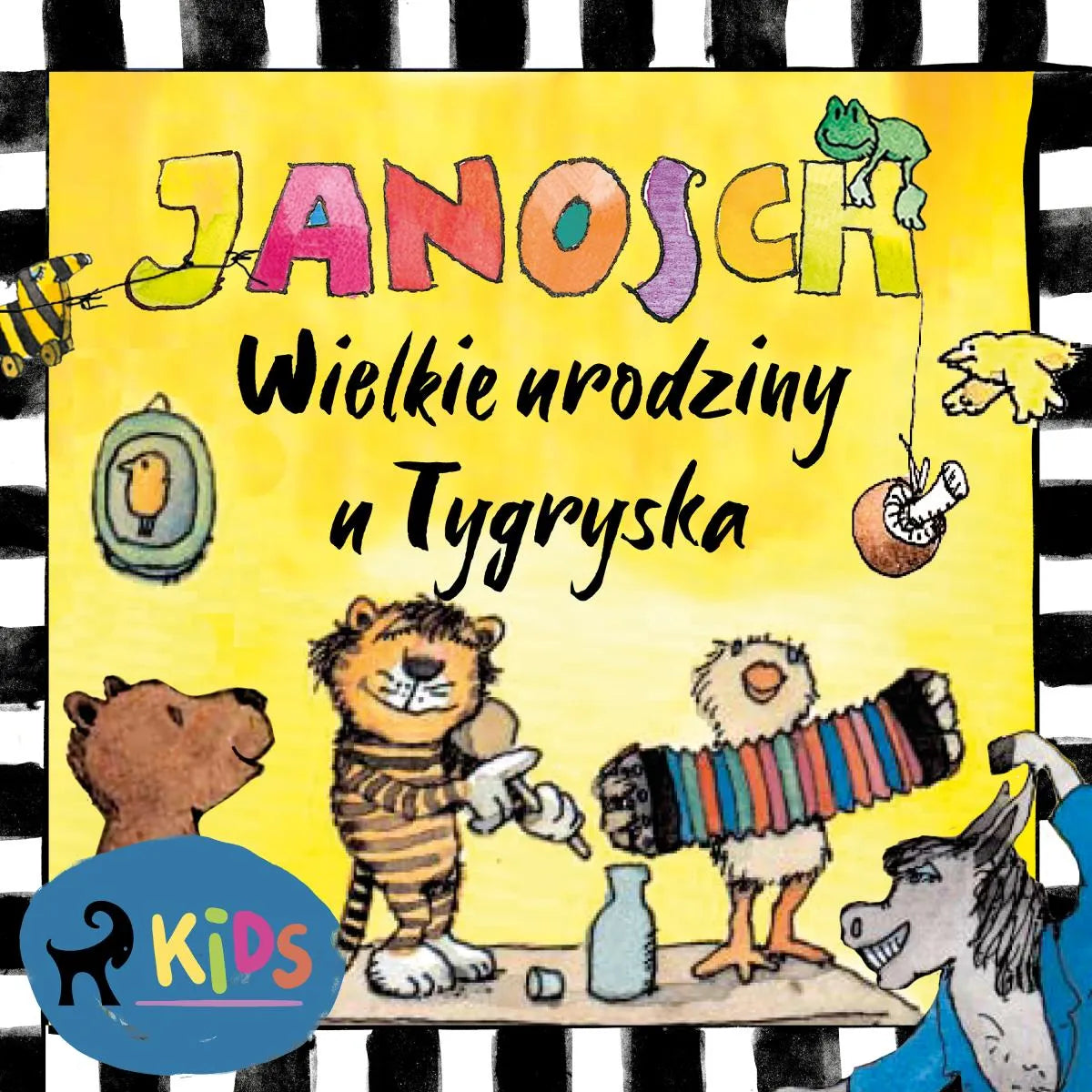 Cover: Miś i Tygrysek. Wielkie urodziny u Tygryska (Hörbuch Download) von Janosch