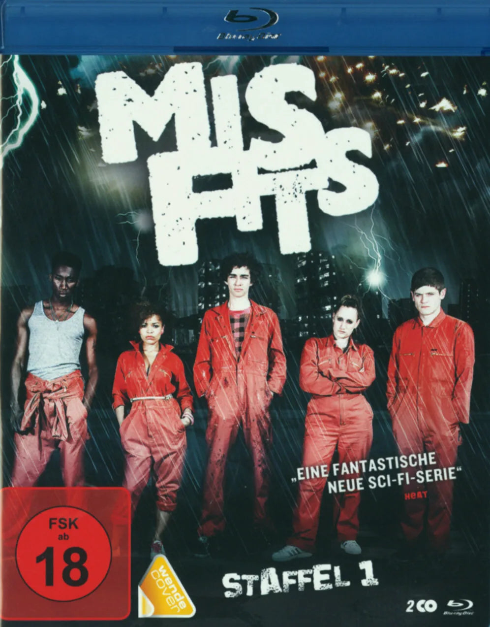 Misfits - Staffel 1  [2 BRs] - Blu-ray Disc