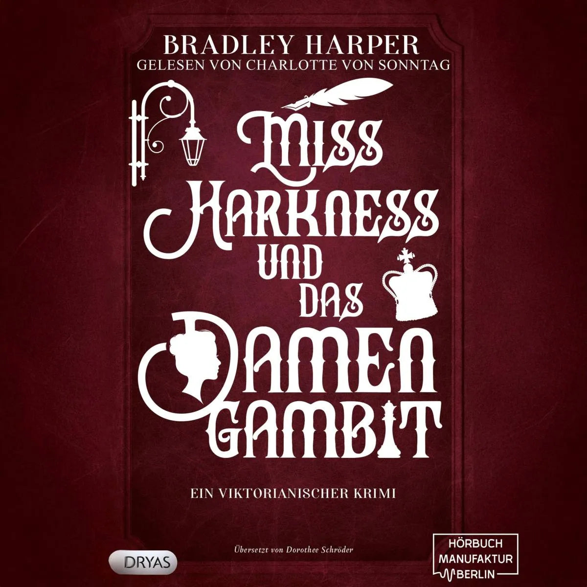 Cover: Miss Harkness und das Damengambit (Hörbuch Download) von Bradley Harper