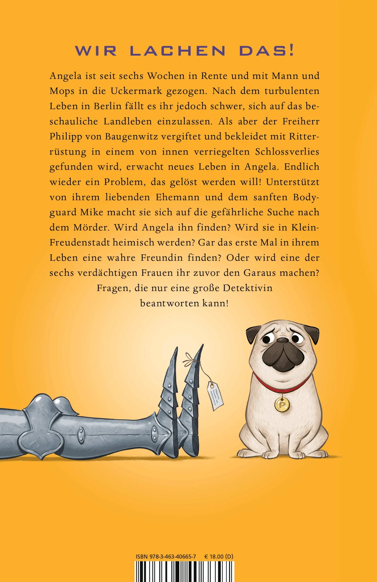 Rückseite: Miss Merkel: Mord in der Uckermark (Paperback)