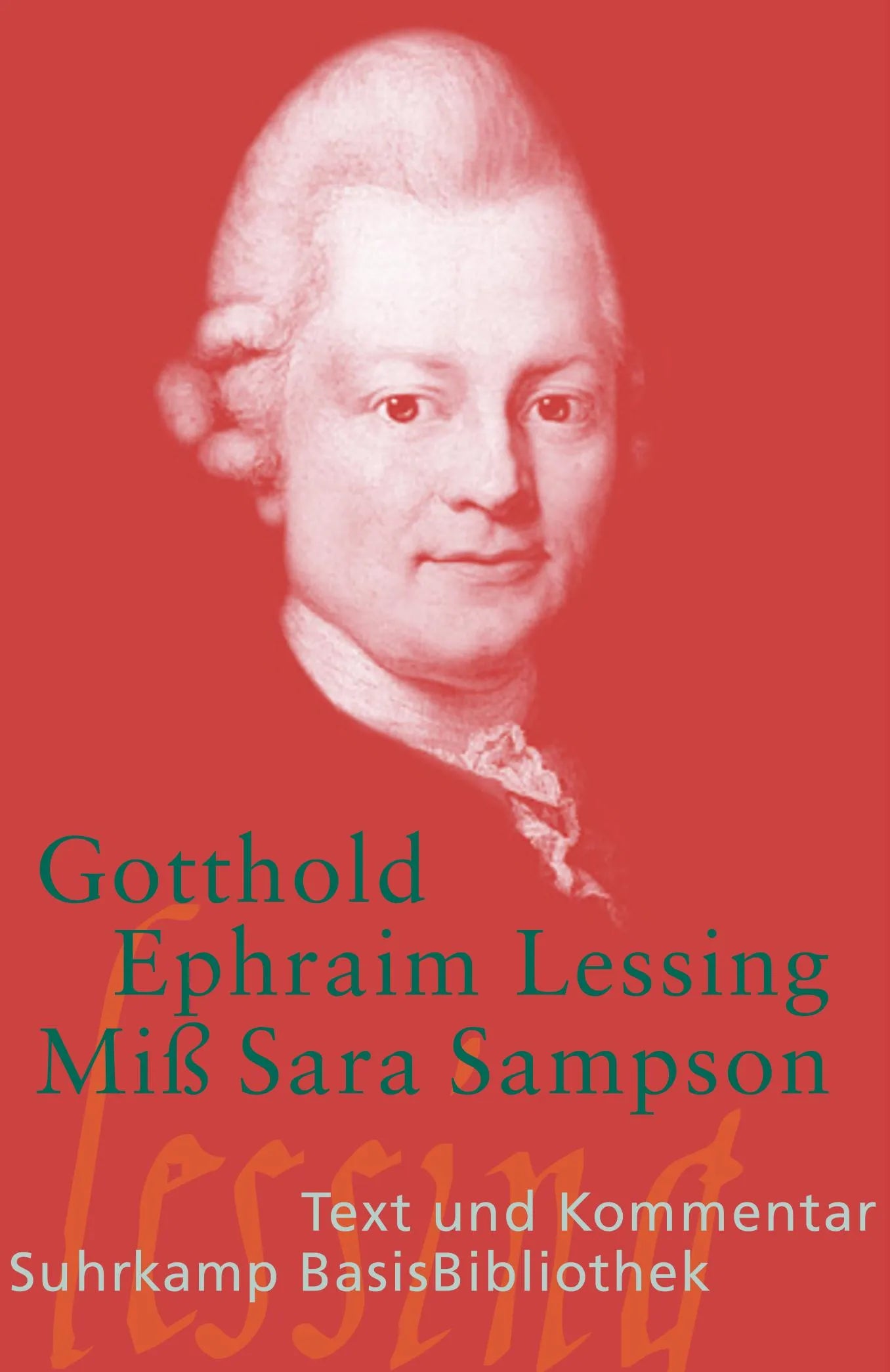 Buchcover von 'Miß Sara Sampson' - Taschenbuch von Gotthold Ephraim Lessing
