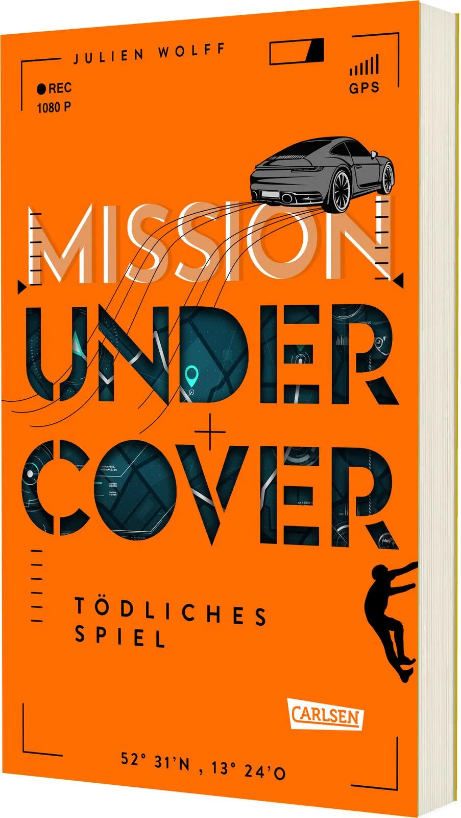 Buchcover von 'Mission Undercover 3: Tödliches Spiel' - Taschenbuch von Julien Wolff