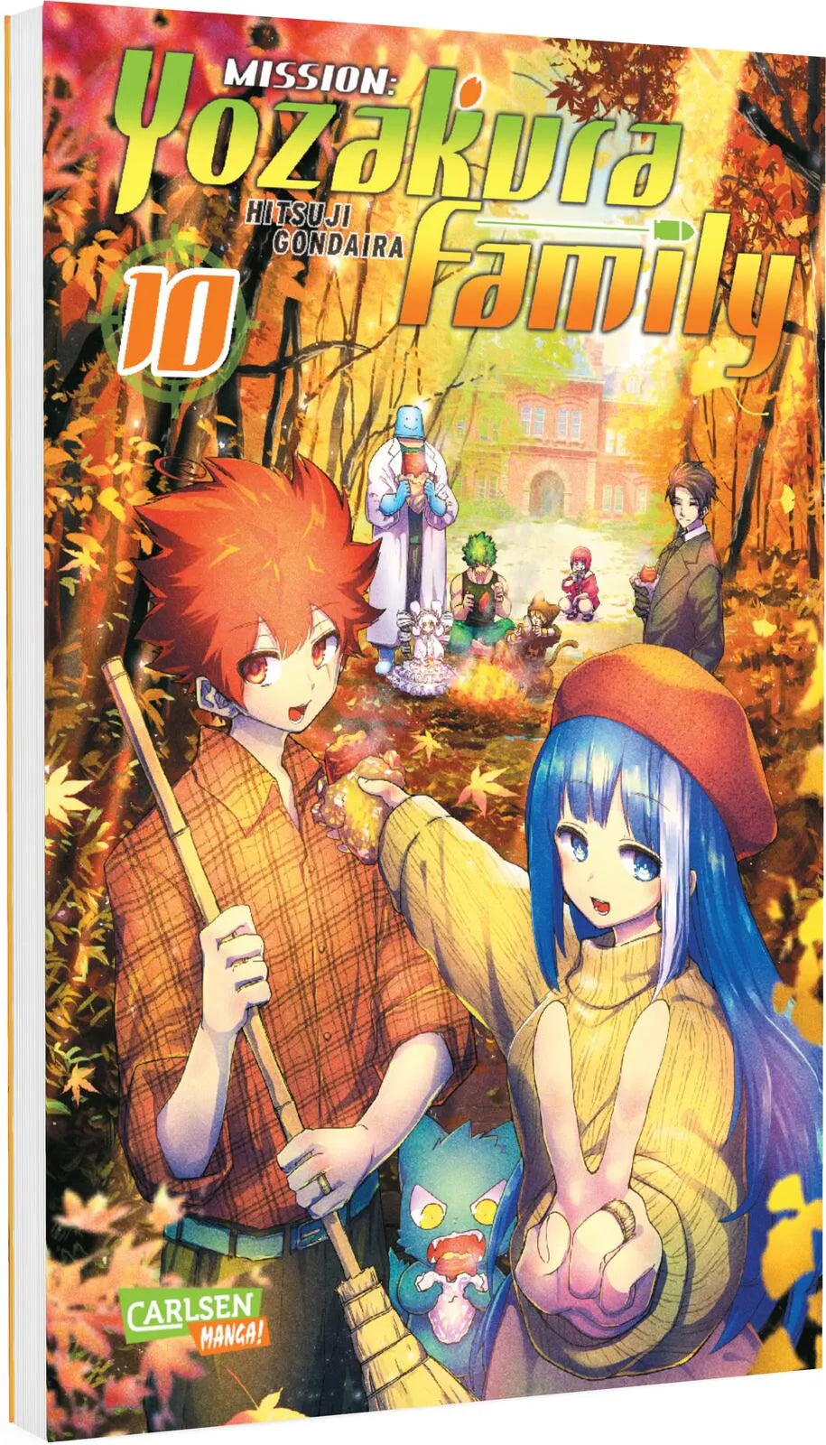 Buchcover von 'Mission: Yozakura Family 10' - Taschenbuch von Hitsuji Gondaira