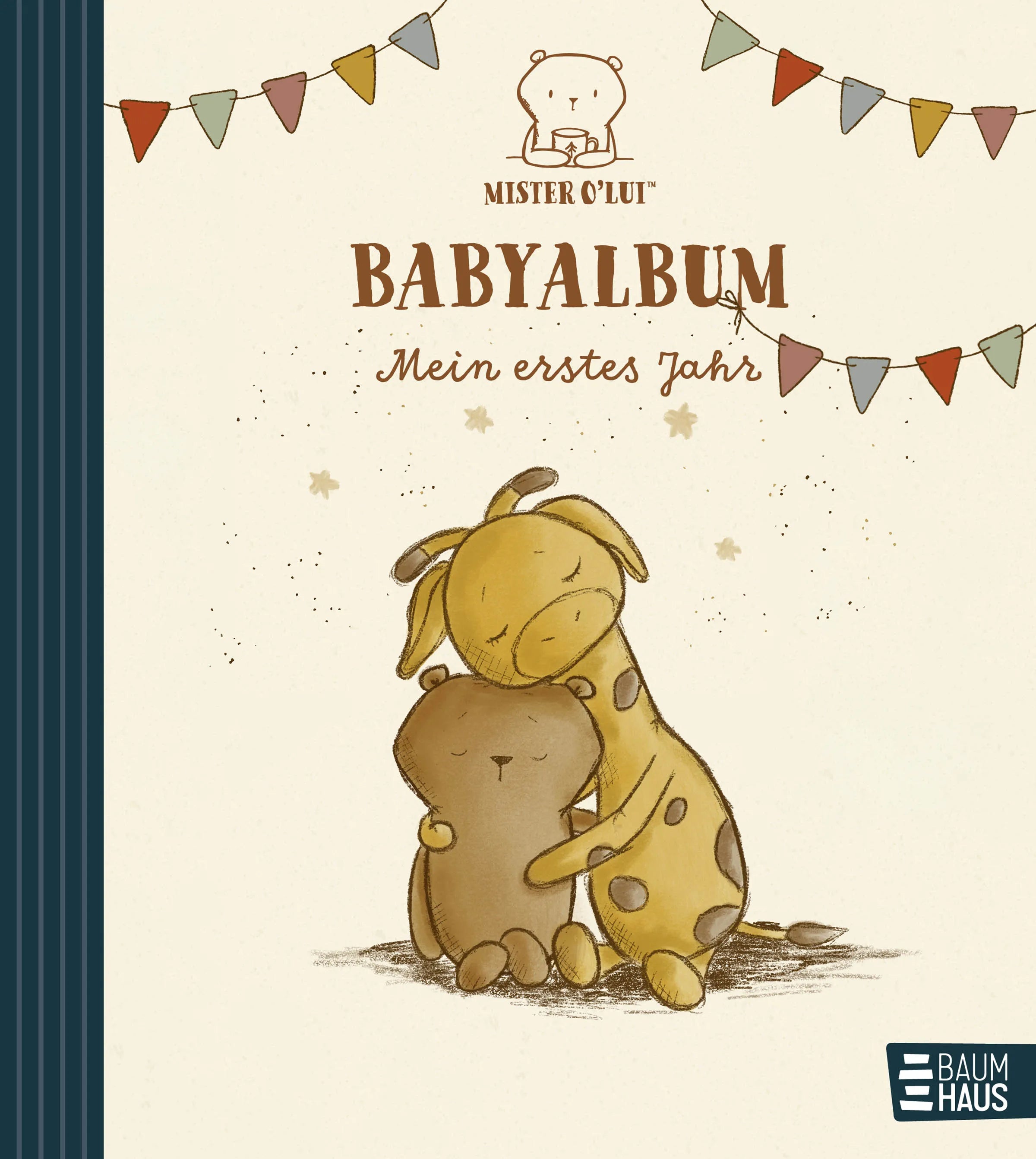 Buchcover von 'Mister O'Lui Babyalbum - Mein erstes Jahr' - Gebundene Ausgabe von Silke Siefert