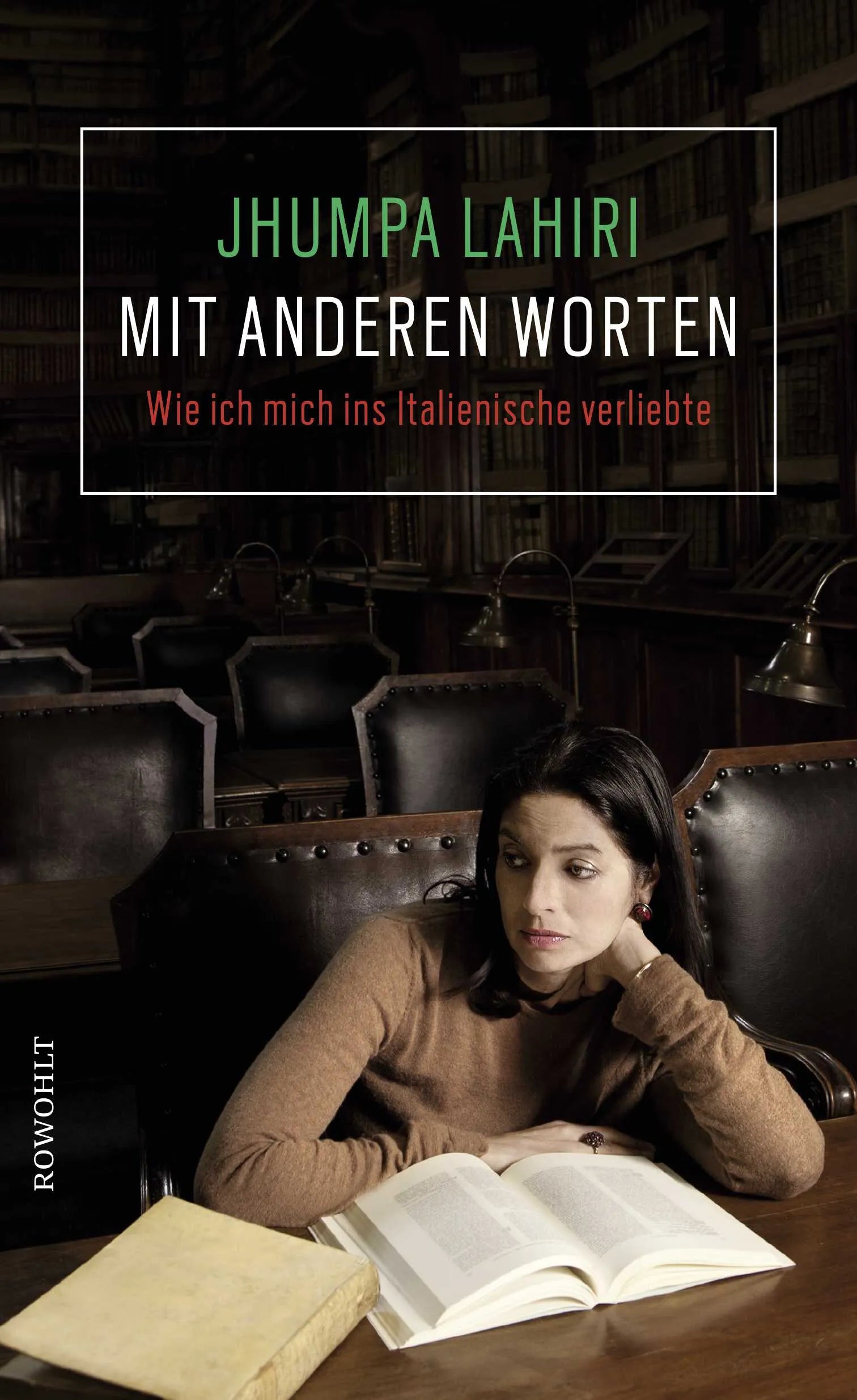 Buchcover von 'Mit anderen Worten' - Gebundene Ausgabe von Jhumpa Lahiri