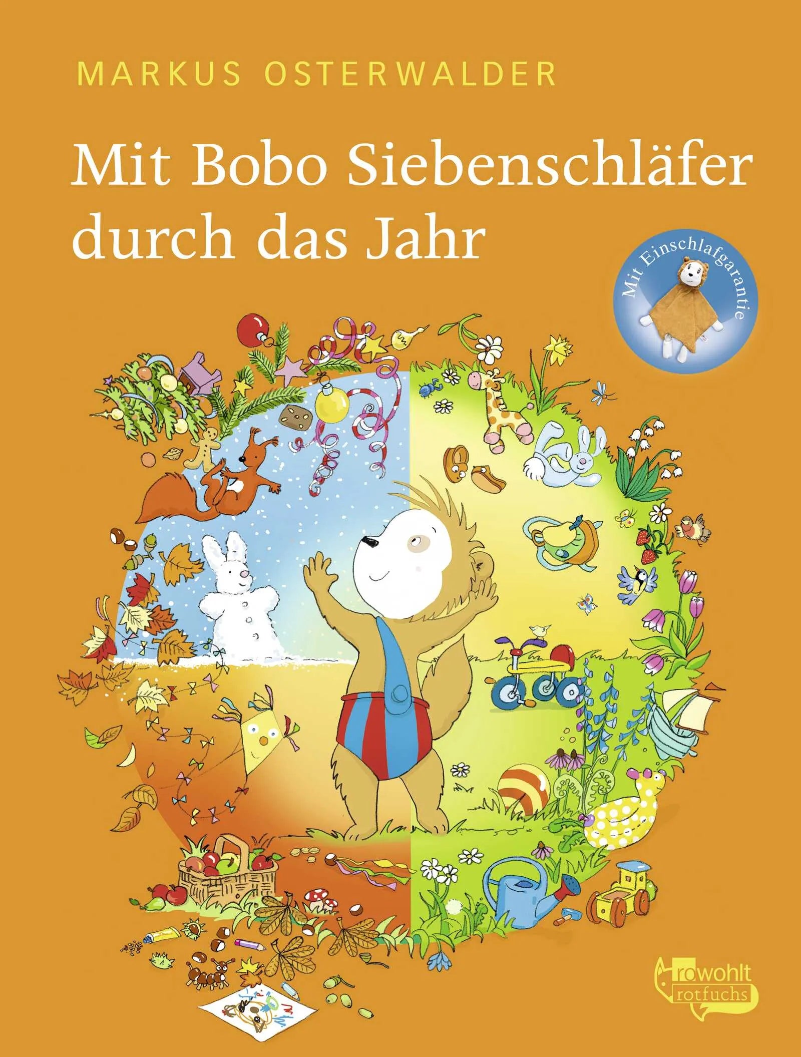 Buchcover von 'Mit Bobo Siebenschläfer durch das Jahr' - Gebundene Ausgabe von Markus Osterwalder