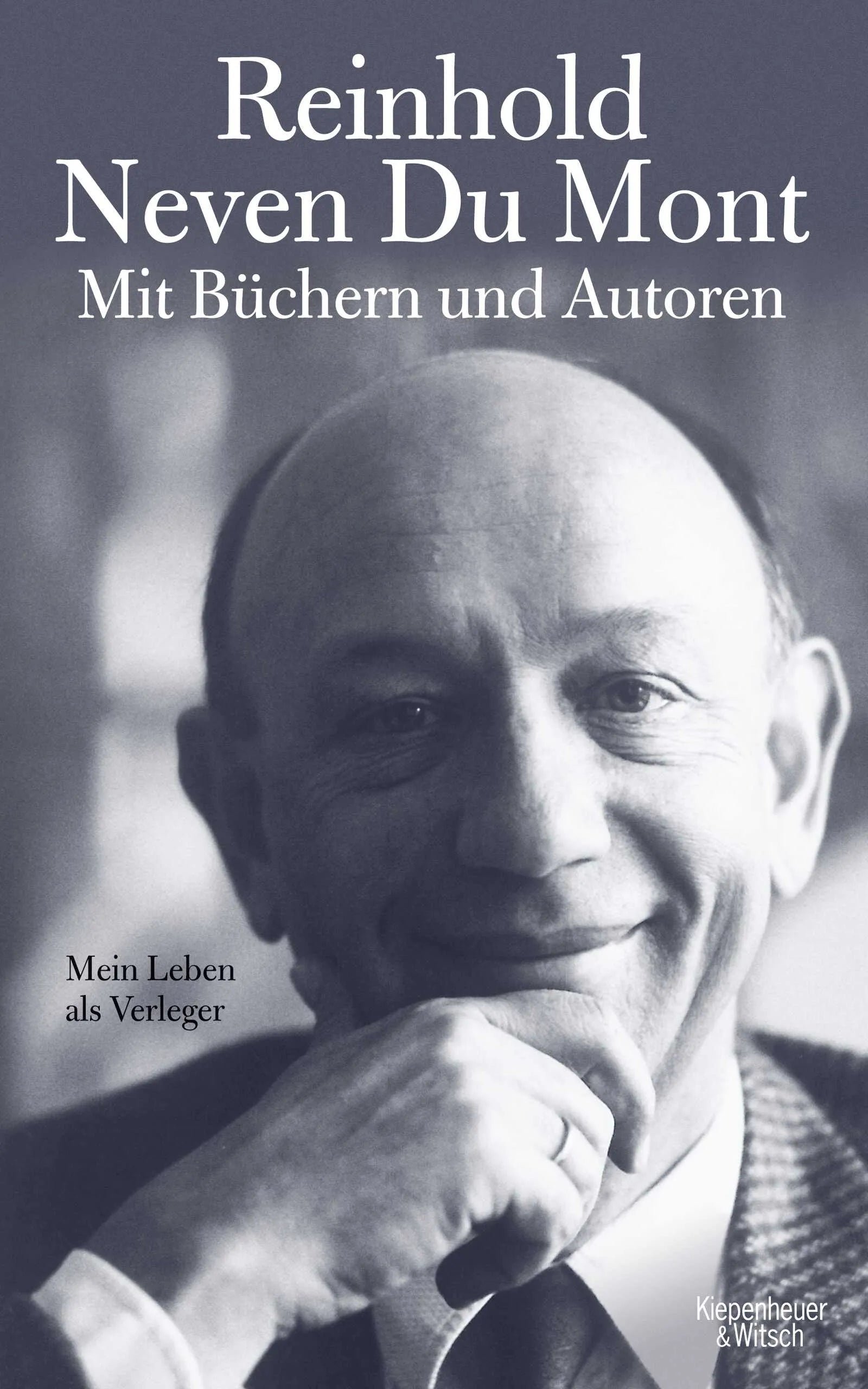 Buchcover von 'Mit Büchern und Autoren' - Gebundene Ausgabe von Reinhold Neven Du Mont