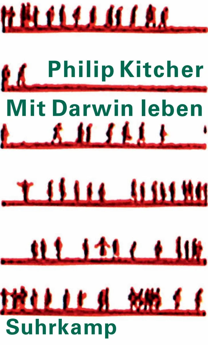 Buchcover von 'Mit Darwin leben' - Gebundene Ausgabe von Philip Kitcher