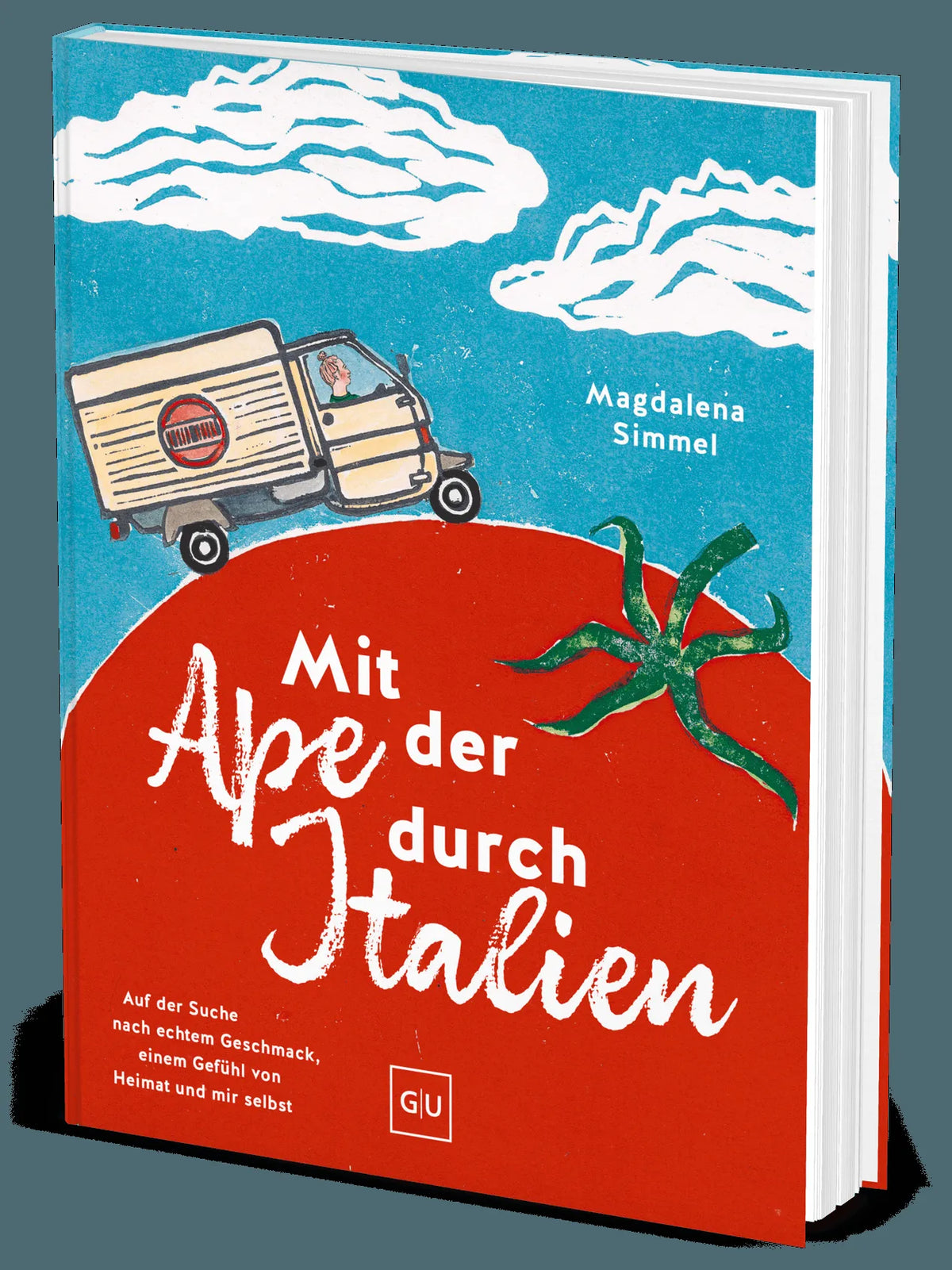 Cover: Mit der Ape durch Italien (Paperback) von Magdalena Simmel
