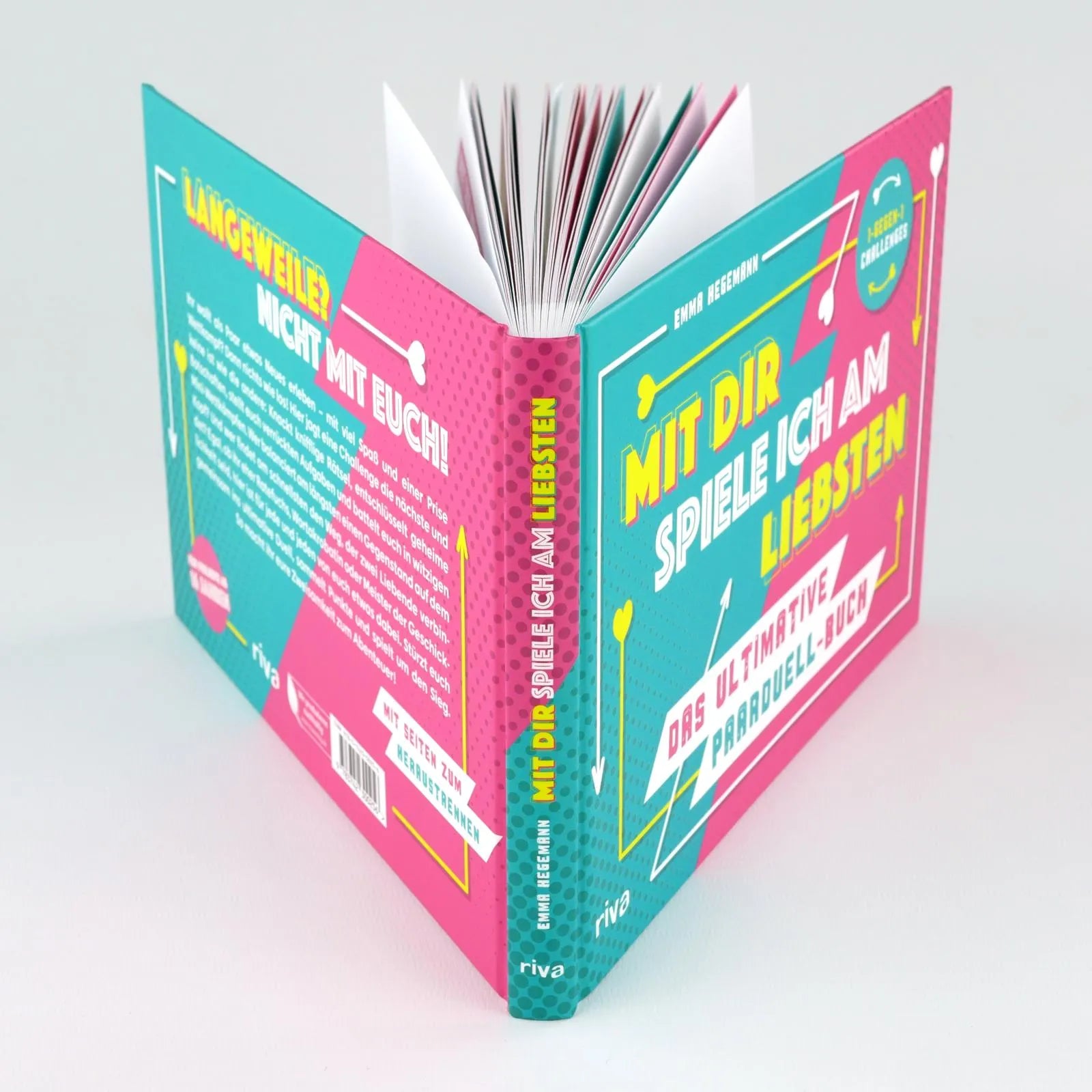 Innenansicht von 'Mit dir spiele ich am liebsten – Das ultimative Paarduell-Buch' - Gebundene Ausgabe