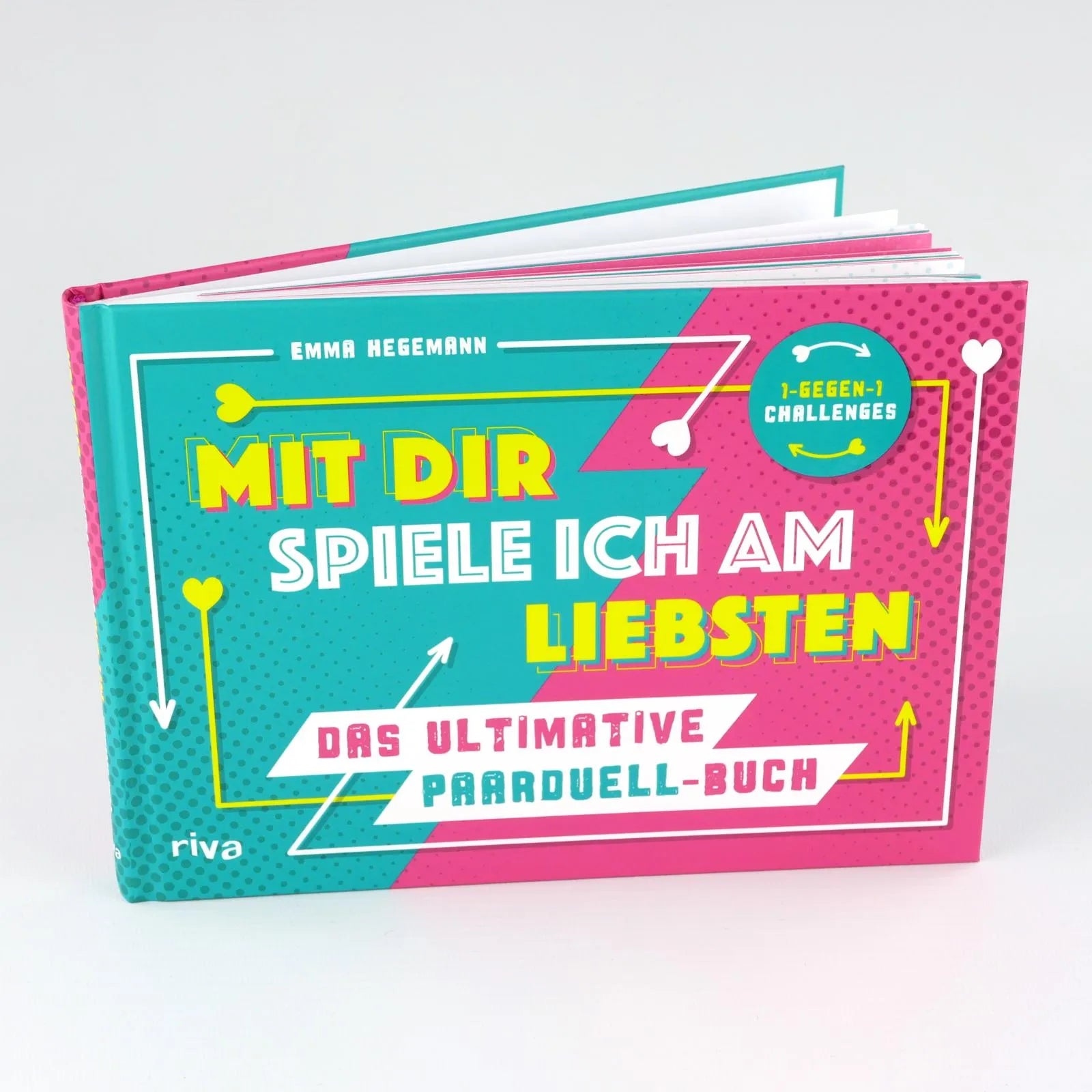 Innenansicht von 'Mit dir spiele ich am liebsten – Das ultimative Paarduell-Buch' - Gebundene Ausgabe
