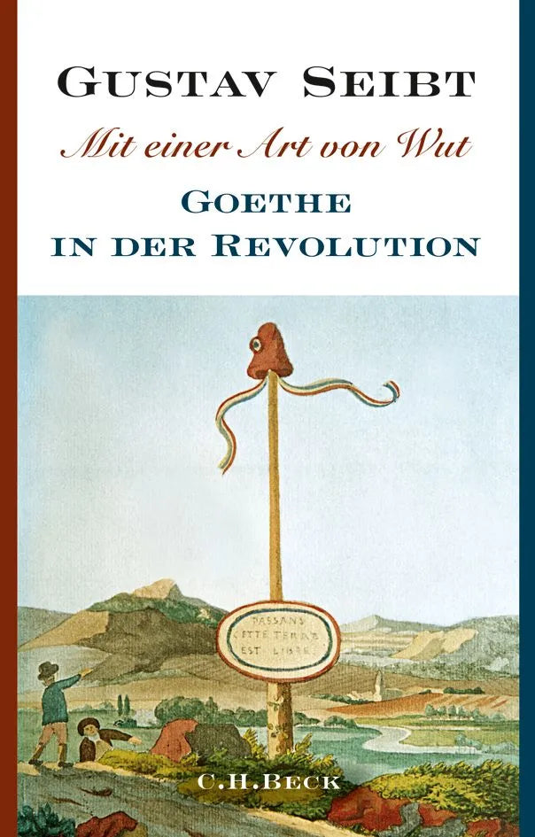 Buchcover von 'Mit einer Art von Wut' - Gebundene Ausgabe von Gustav Seibt