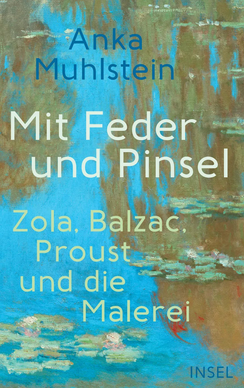 Buchcover von 'Mit Feder und Pinsel' - Gebundene Ausgabe von Anka Muhlstein