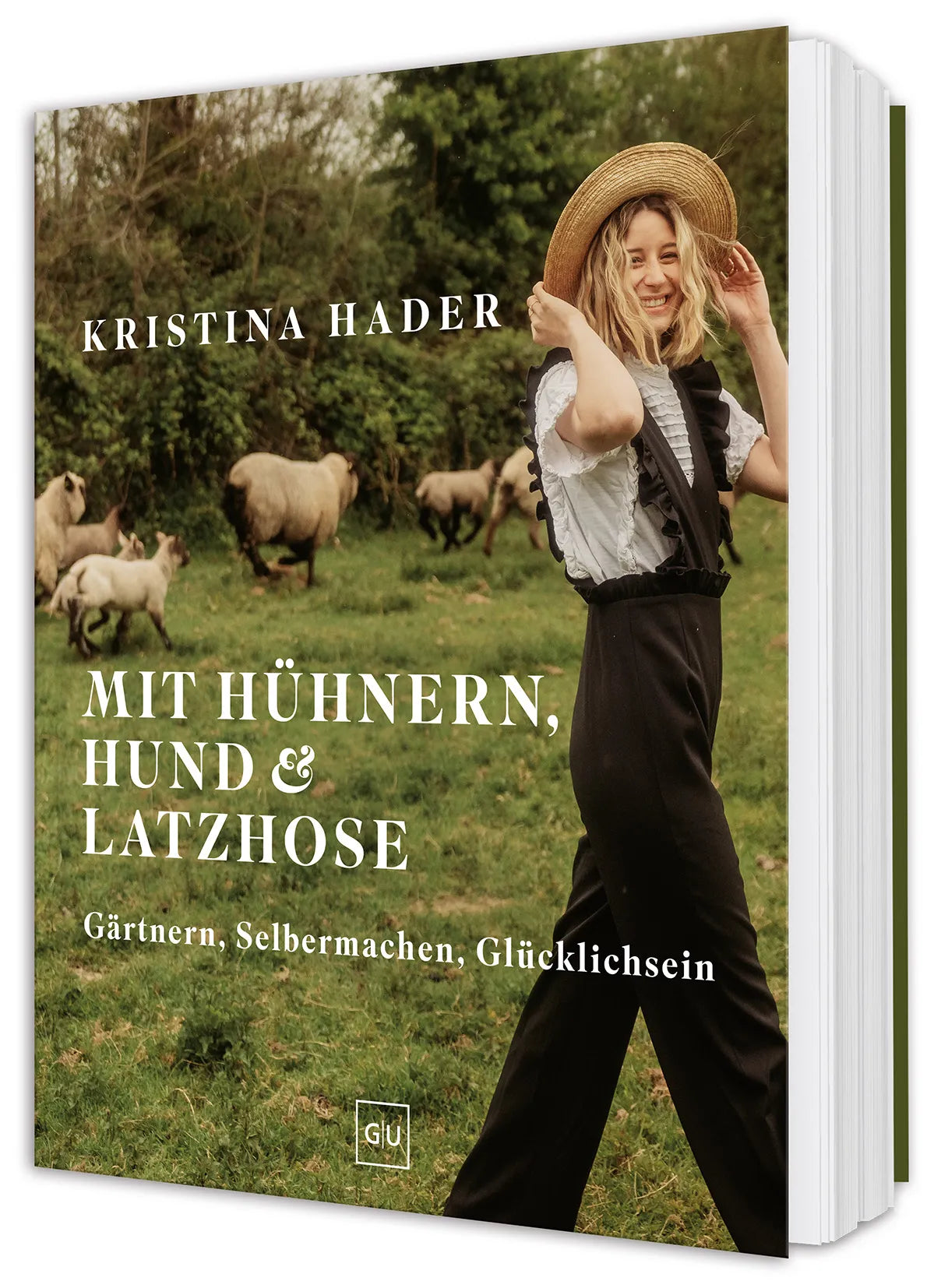 Cover: Mit Hühnern, Hund & Latzhose (Hardcover) von Kristina Hader