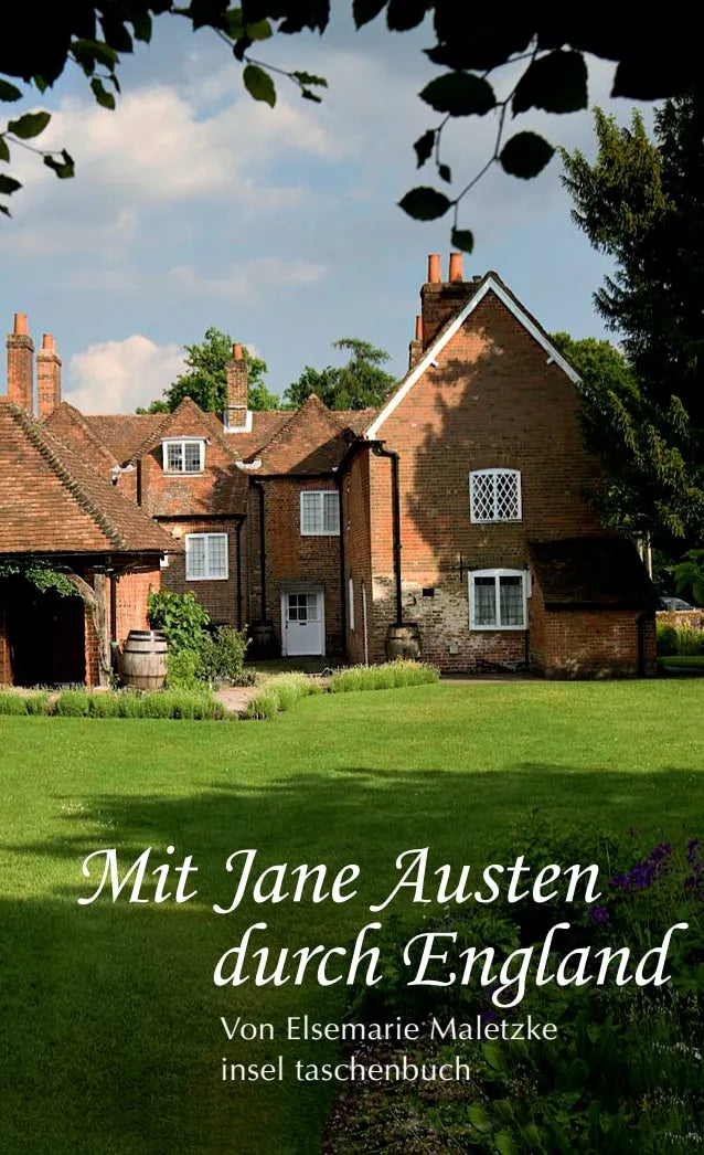Buchcover von 'Mit Jane Austen durch England' - Taschenbuch von Elsemarie Maletzke