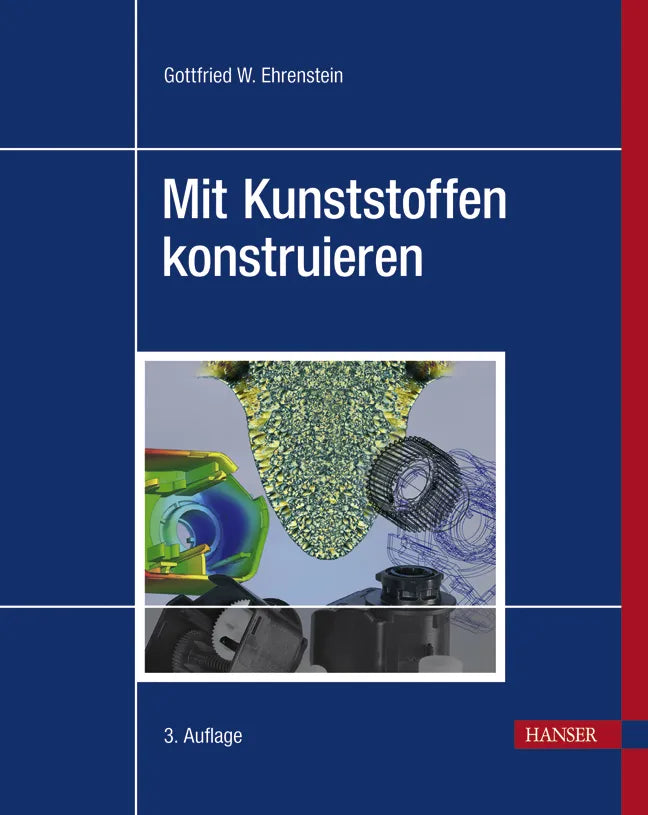 Buchcover von 'Mit Kunststoffen konstruieren' - Taschenbuch von Gottfried W. Ehrenstein