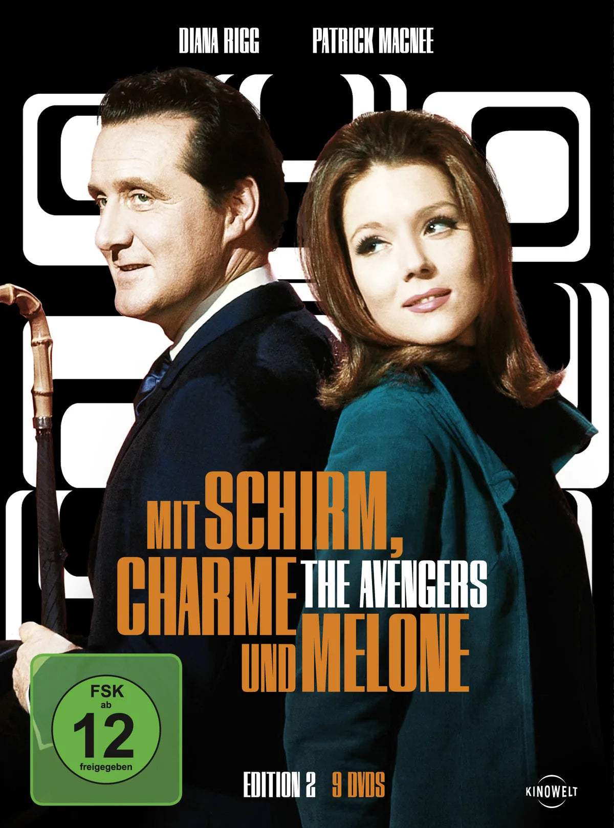 Mit Schirm, Charme und Melone - Ed. 2  [8 DVDs] - DVD
