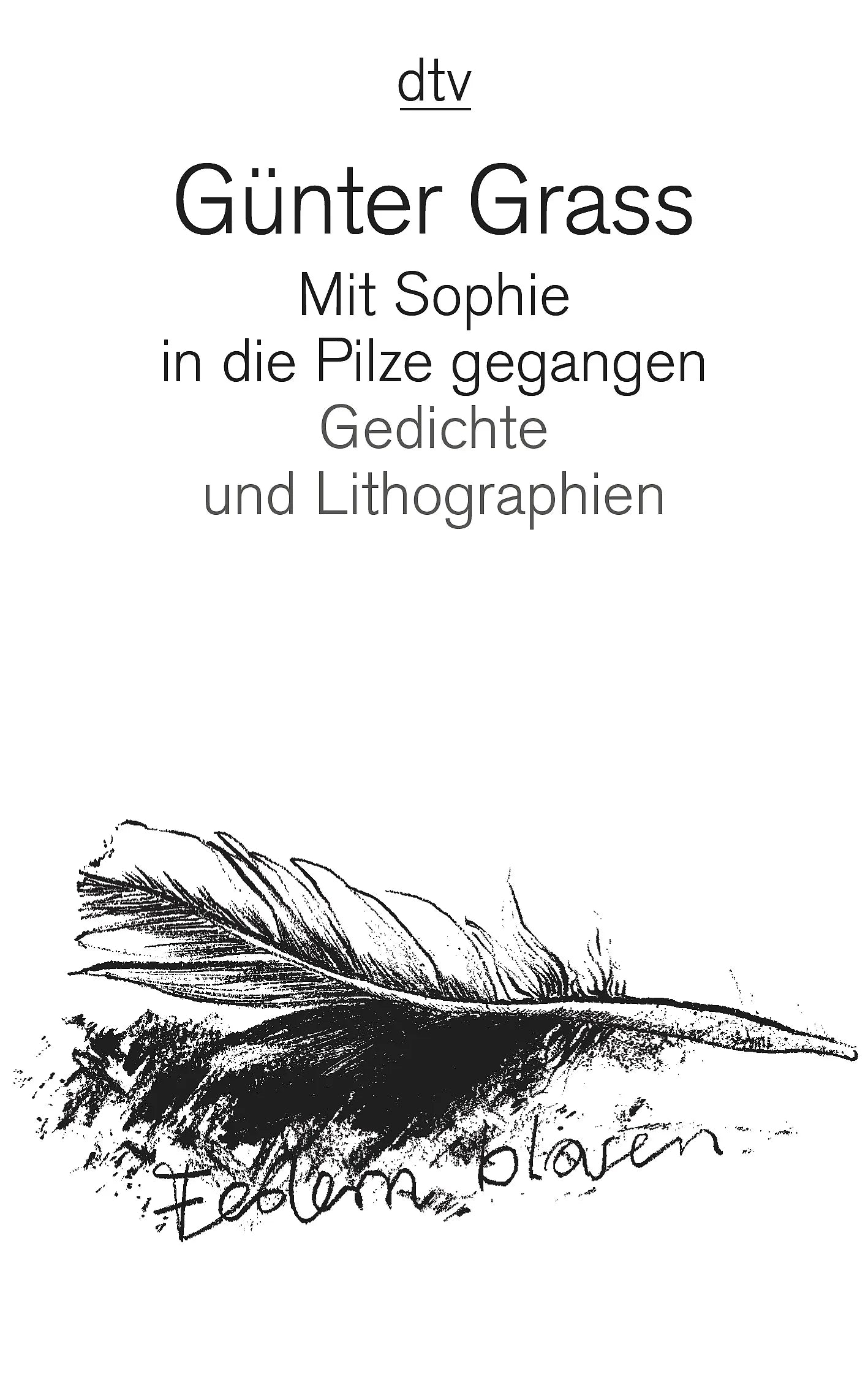 Buchcover von 'Mit Sophie in die Pilze gegangen' - Taschenbuch von Günter Grass