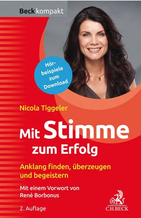 Buchcover von 'Mit Stimme zum Erfolg' - Taschenbuch von Nicola Tiggeler