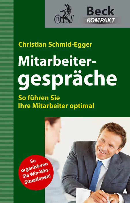 Buchcover von 'Mitarbeitergespräche' - Taschenbuch von Christian Schmid-Egger