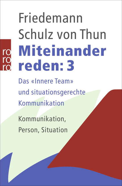 Buchcover von 'Miteinander reden 3' - Taschenbuch von Friedemann Schulz von Thun