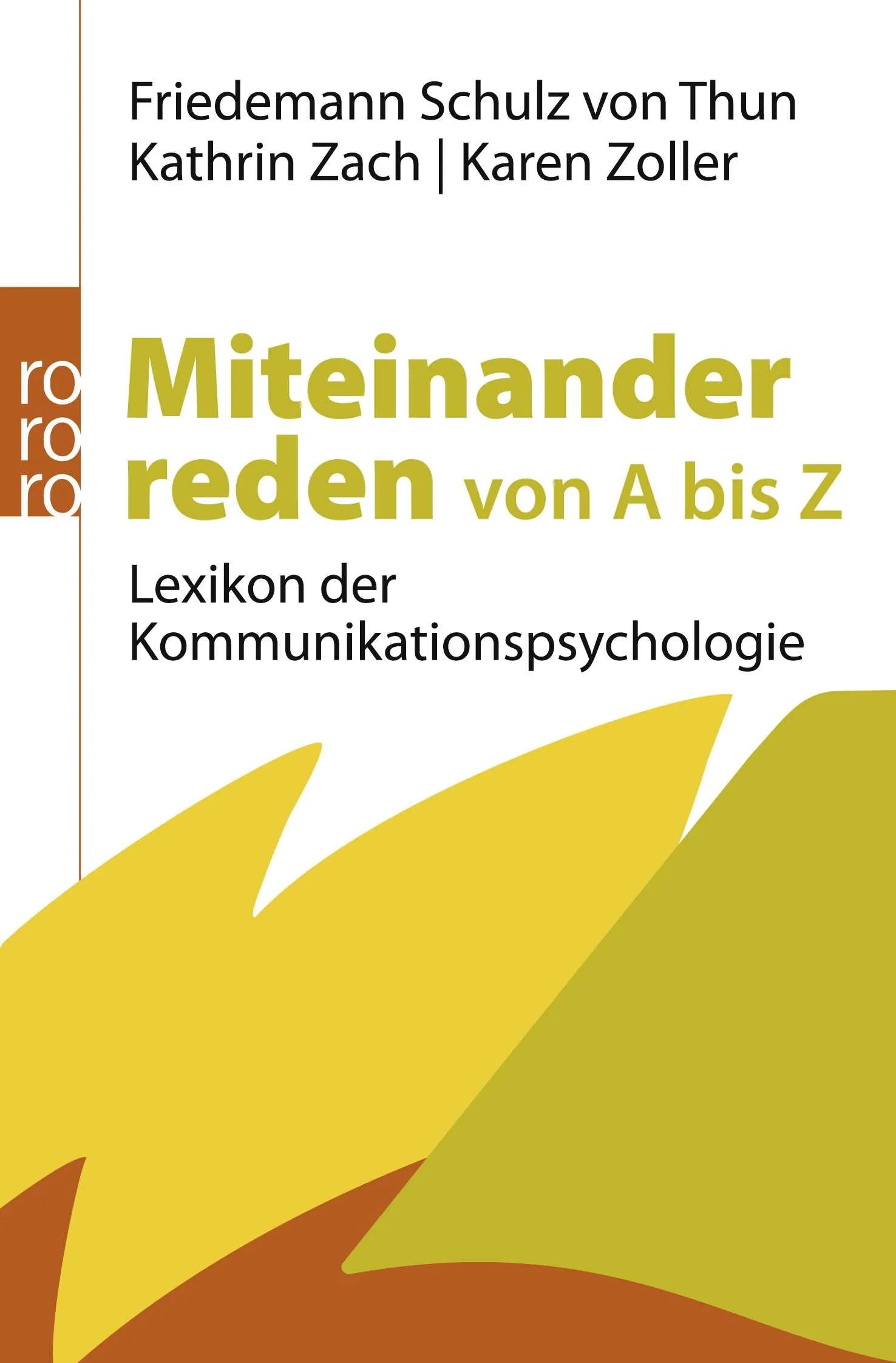 Buchcover von 'Miteinander reden von A bis Z' - Taschenbuch von Friedemann Schulz von Thun