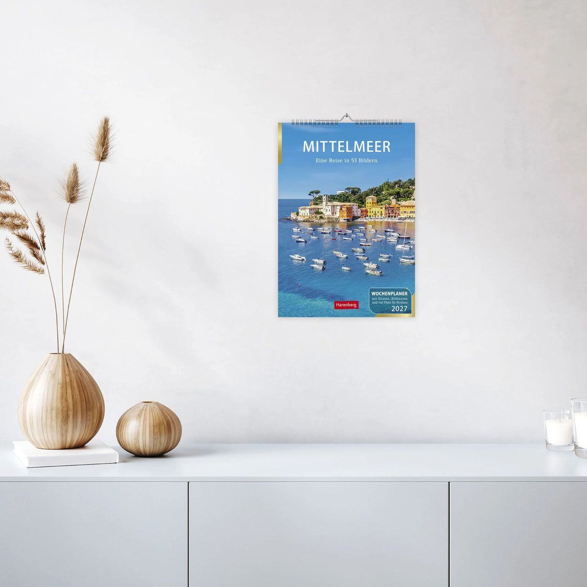 Mittelmeer Wochenplaner 2027 - Eine Reise in 53 Bildern – Ansicht