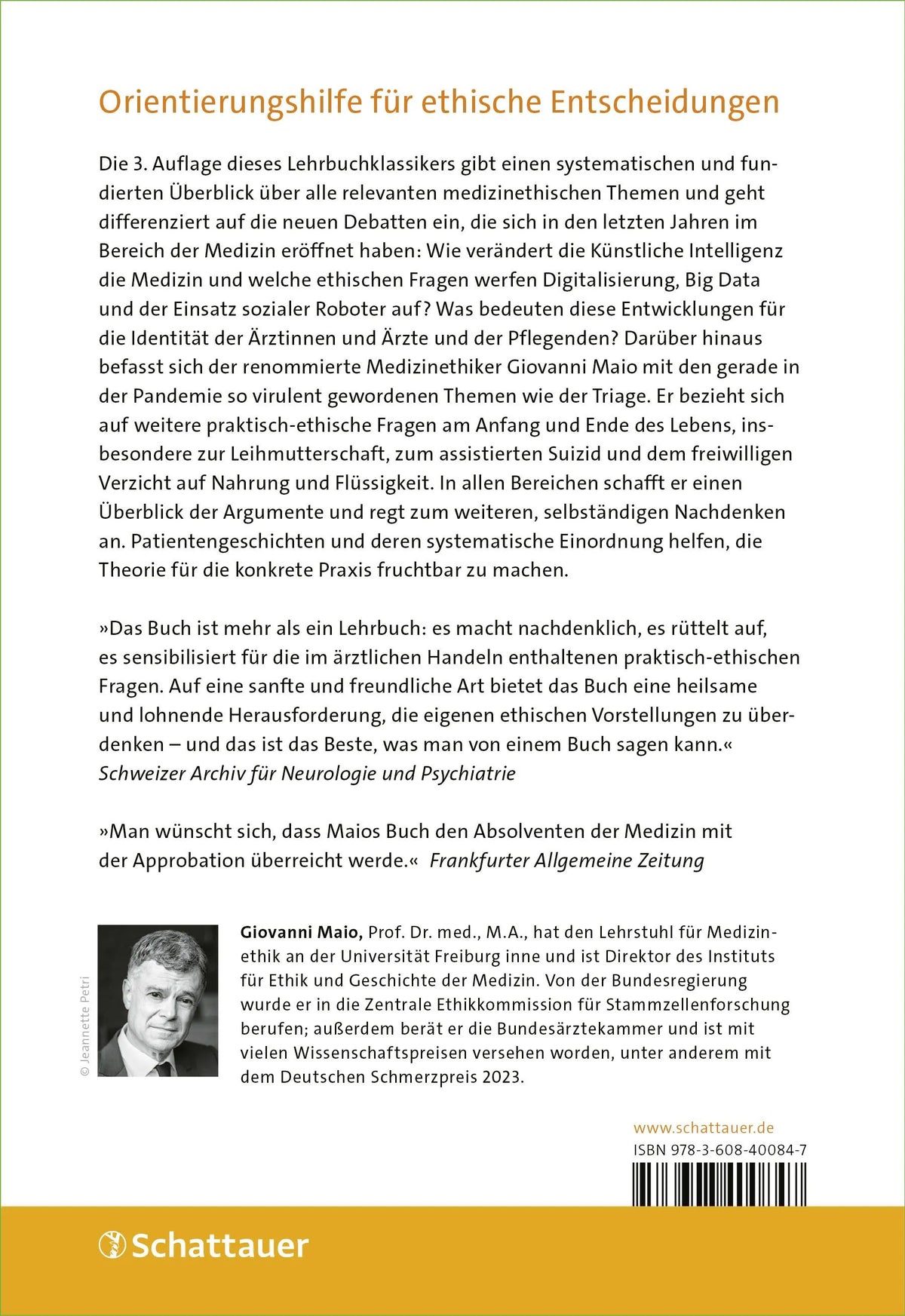 Rückseite: Mittelpunkt Mensch, 3. Auflage (Paperback)