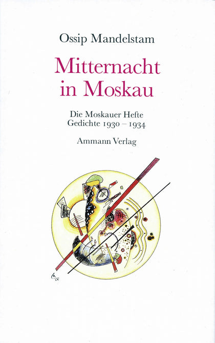 Buchcover von 'Mitternacht in Moskau' - Gebundene Ausgabe von Ossip Mandelstam