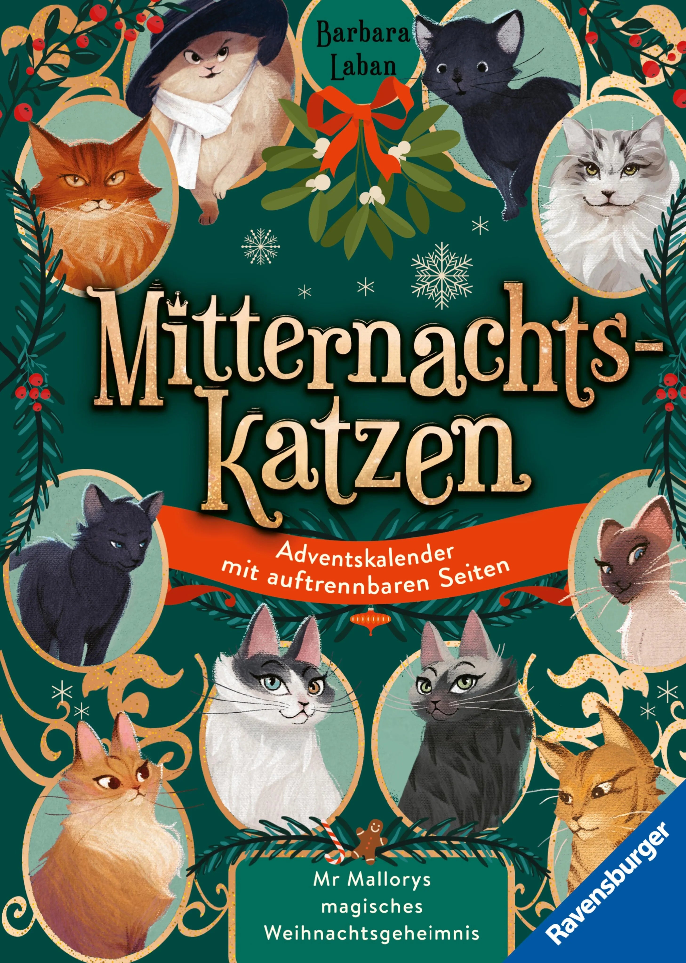 Cover: Mitternachtskatzen - Mr Mallorys magisches Weihnachtsgeheimnis (E-Book) von Barbara Laban