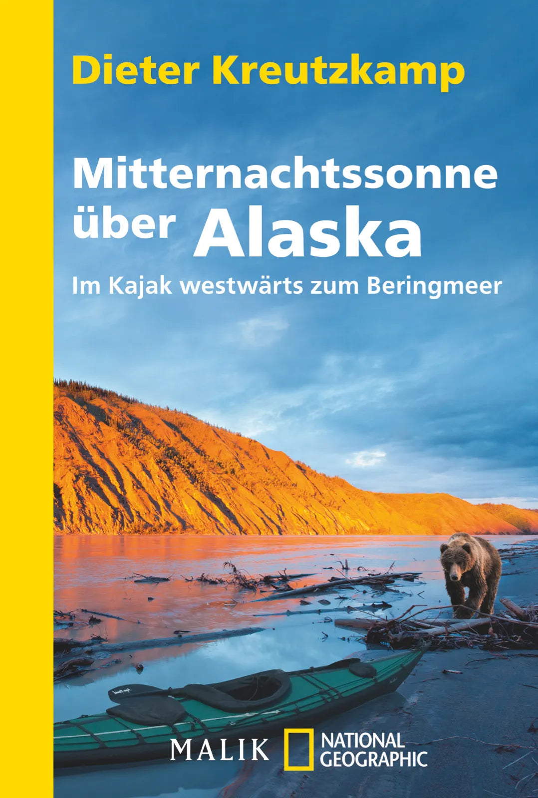 Buchcover von 'Mitternachtssonne über Alaska' - Taschenbuch von Dieter Kreutzkamp